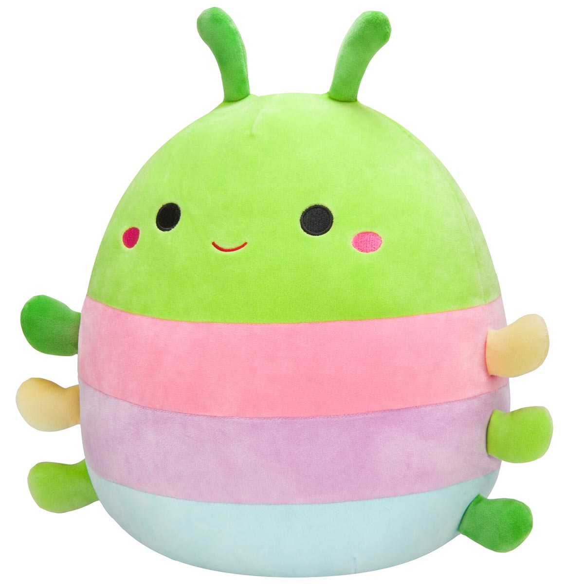 14-Inch Rutabaga the Caterpillar with Multicolored Stripes