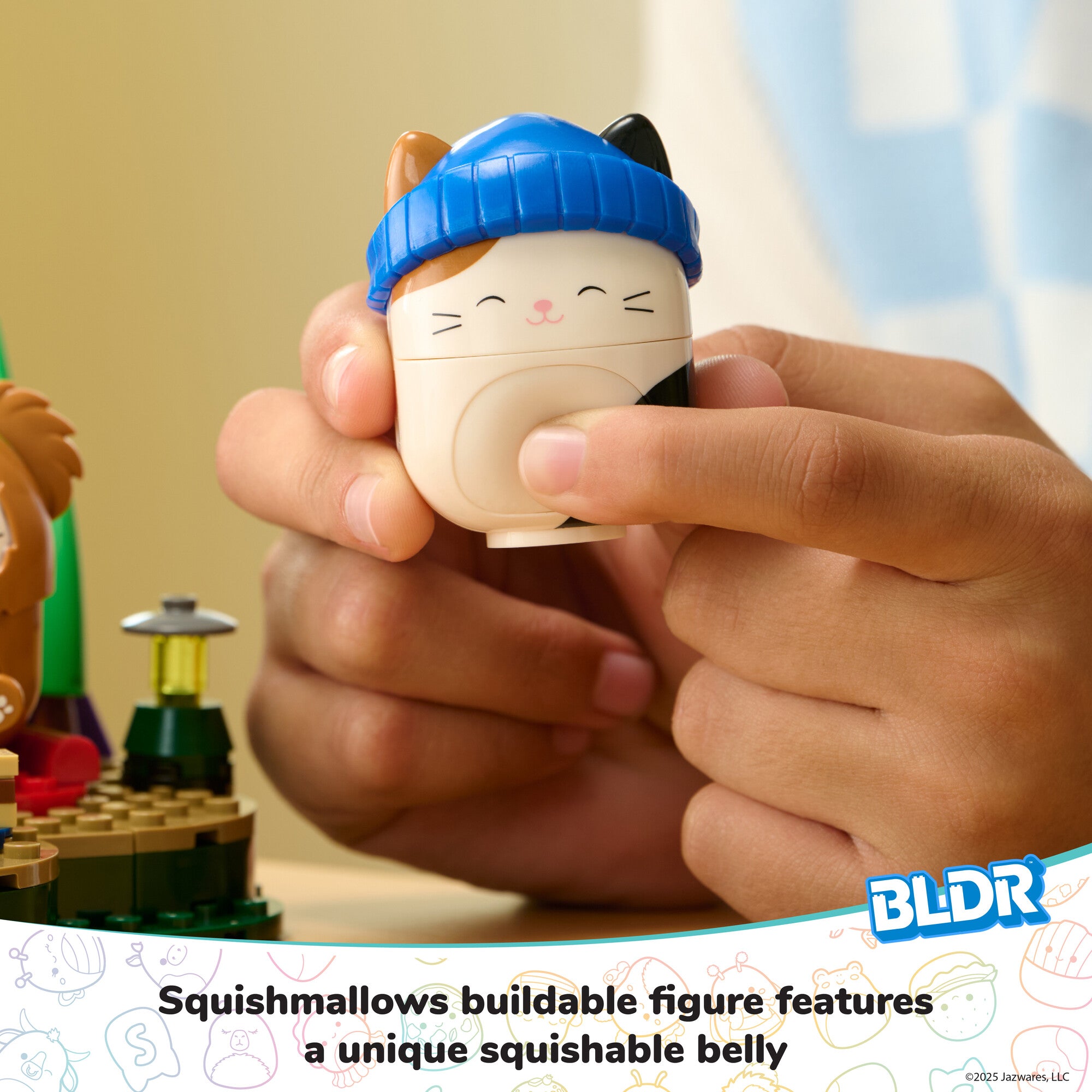 Squishmallows Benny and Cam's Outdoor Adventure Building Set