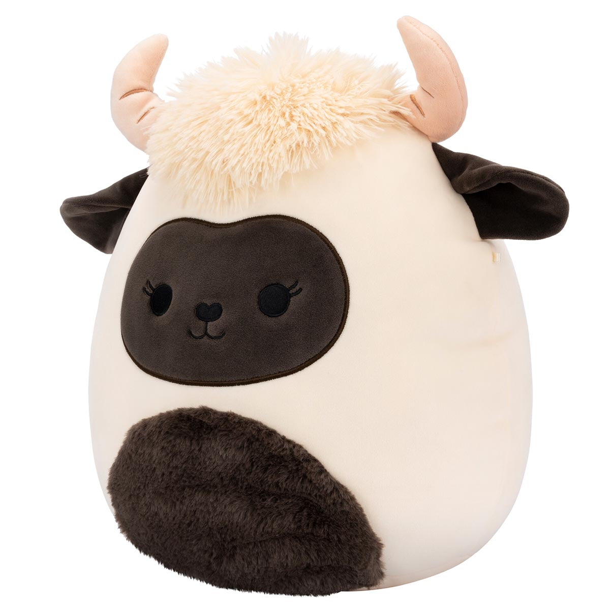12-Inch Venus the Blacknose Sheep with Fuzzy Black Belly
