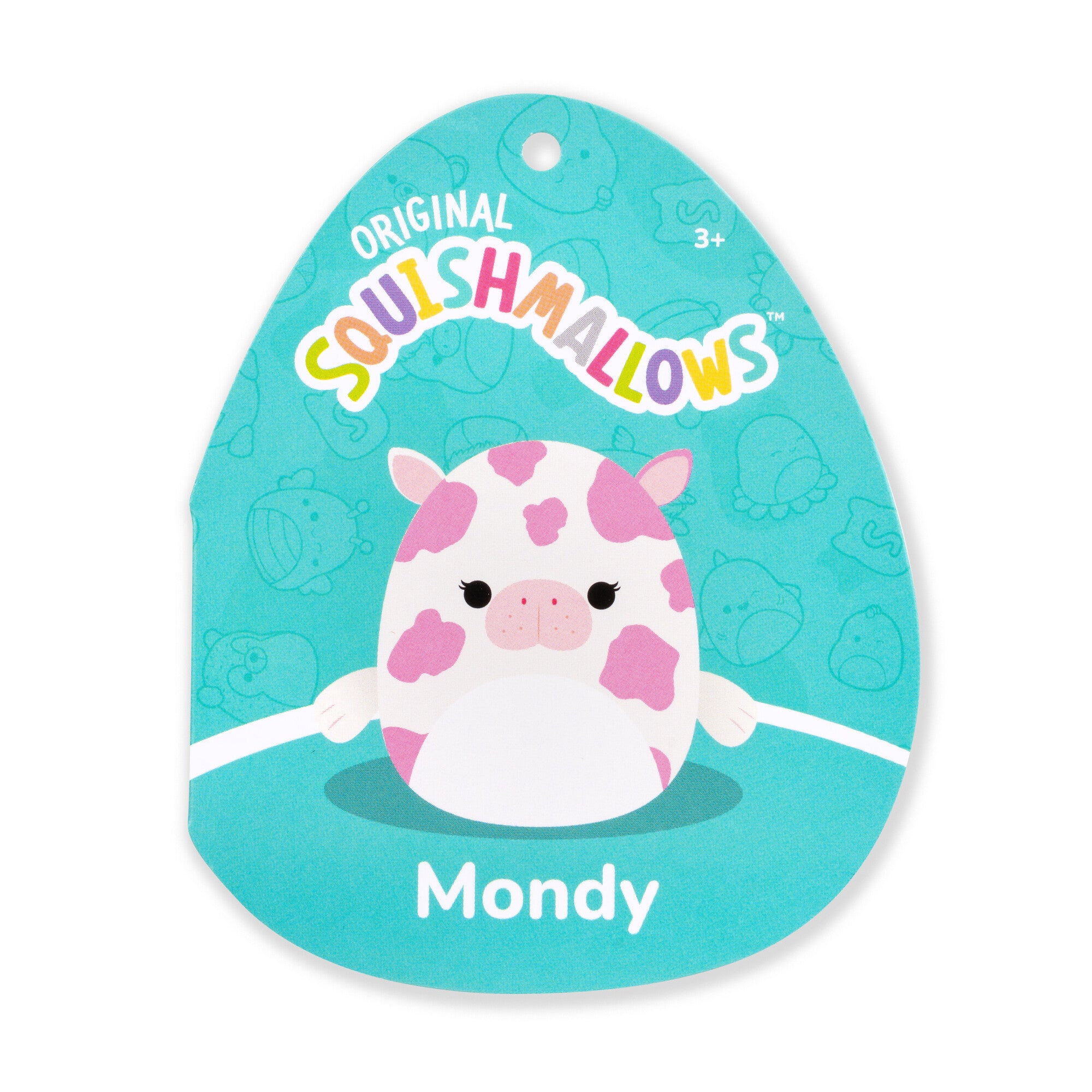 16-Inch Mondy the Hot Pink And White Sea Cow