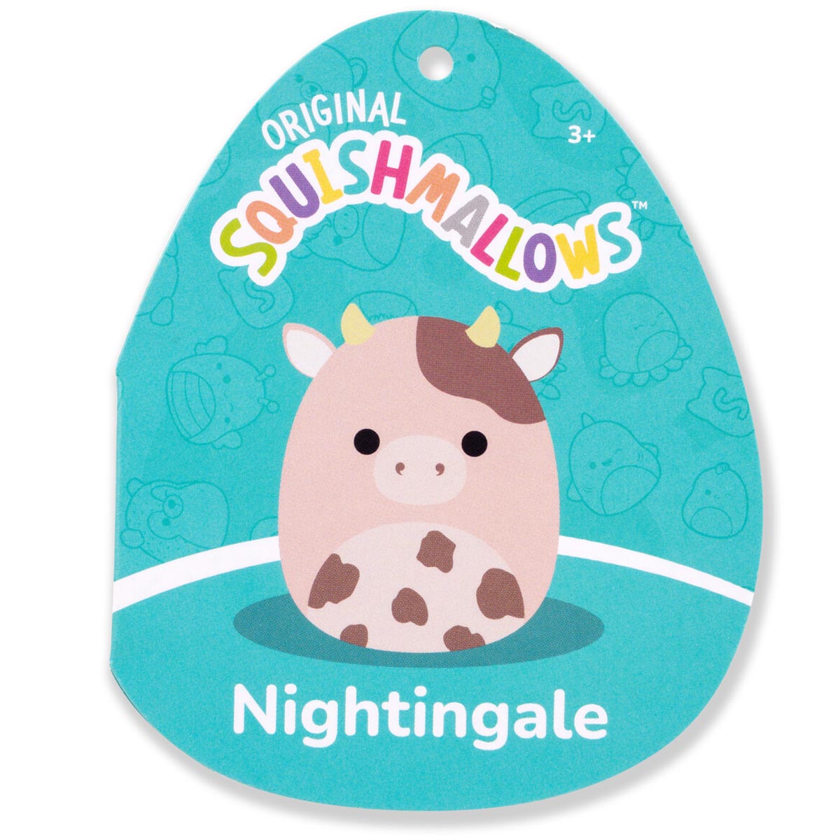 14-Inch Nightingale the Brown Cow with Spots