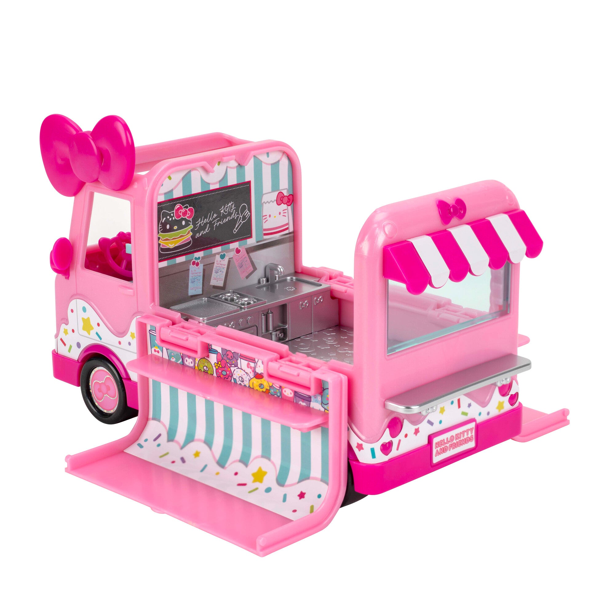 Squish-a-longs Hello Kitty and Friends Hello Kitty Cafe Truck Playset