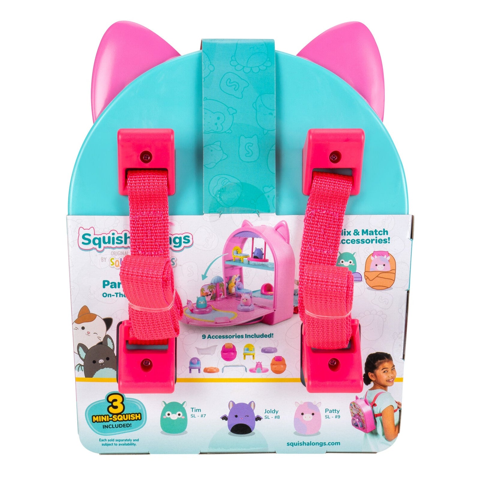 Squish-a-longs Party Pack On-the-Go Playset
