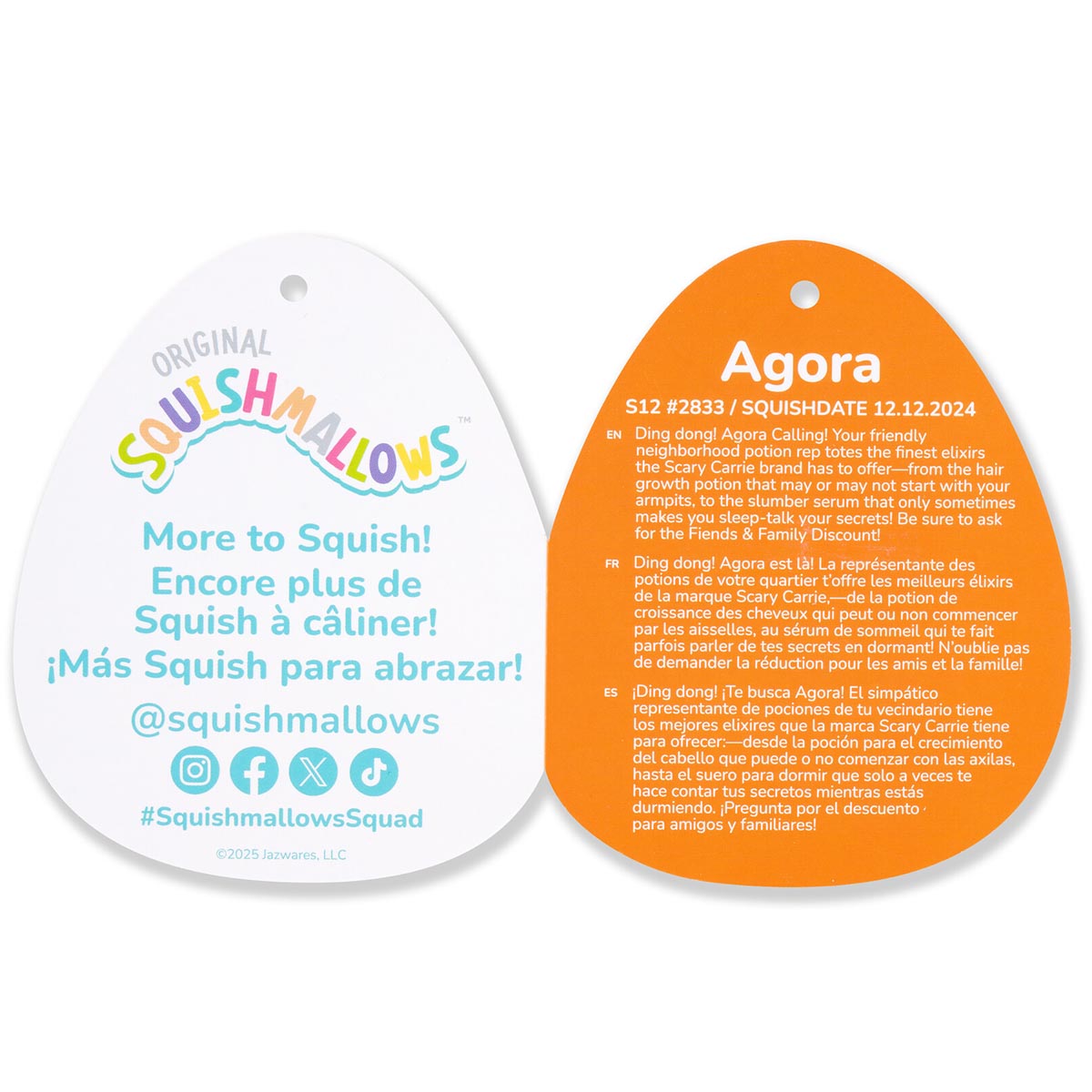 12-Inch Agora the Witch With Grey Hair Holding Potion