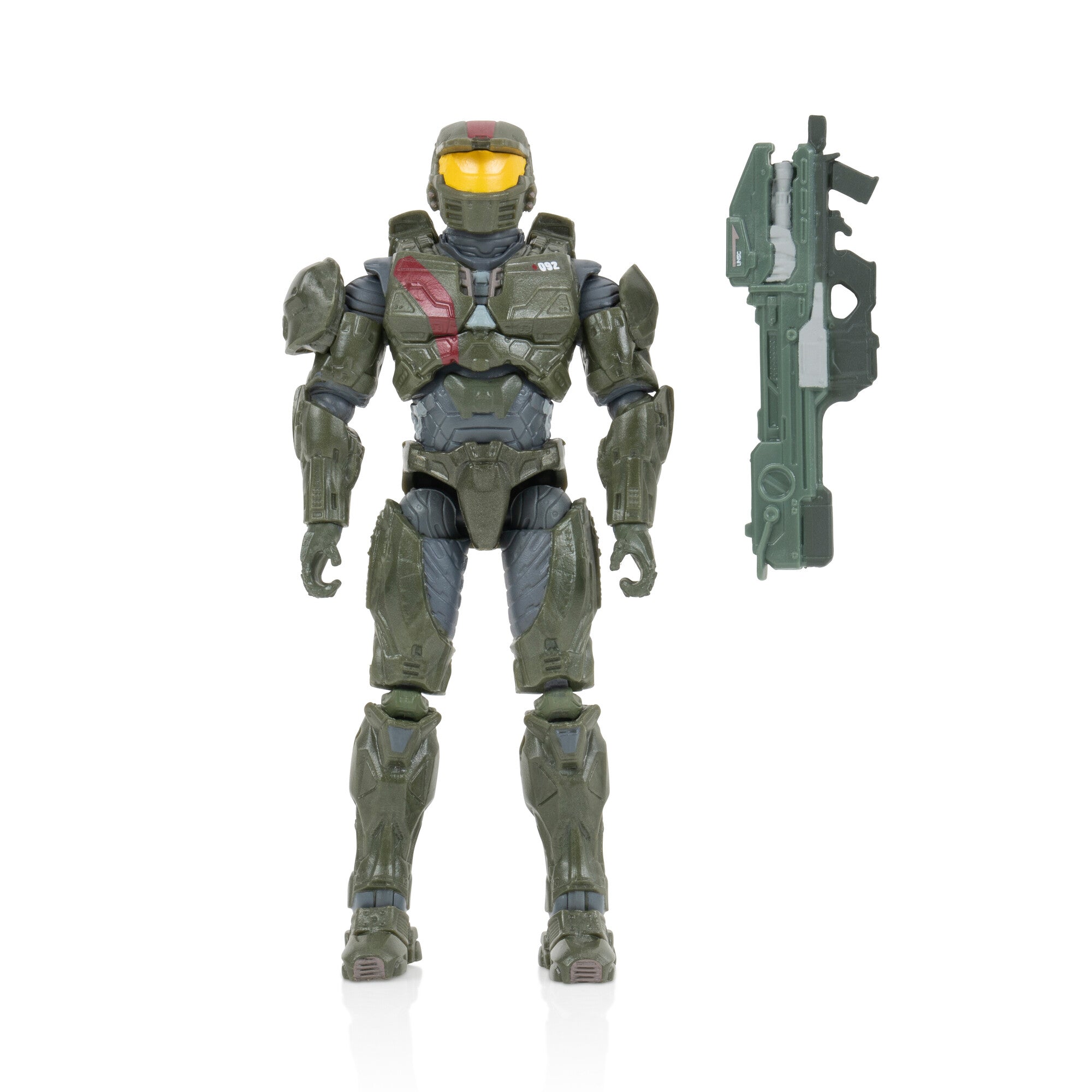 Halo Jerome-092 (Halo Wars 2) - Deluxe 4-Inch Articulated Figure with Spartan Laser