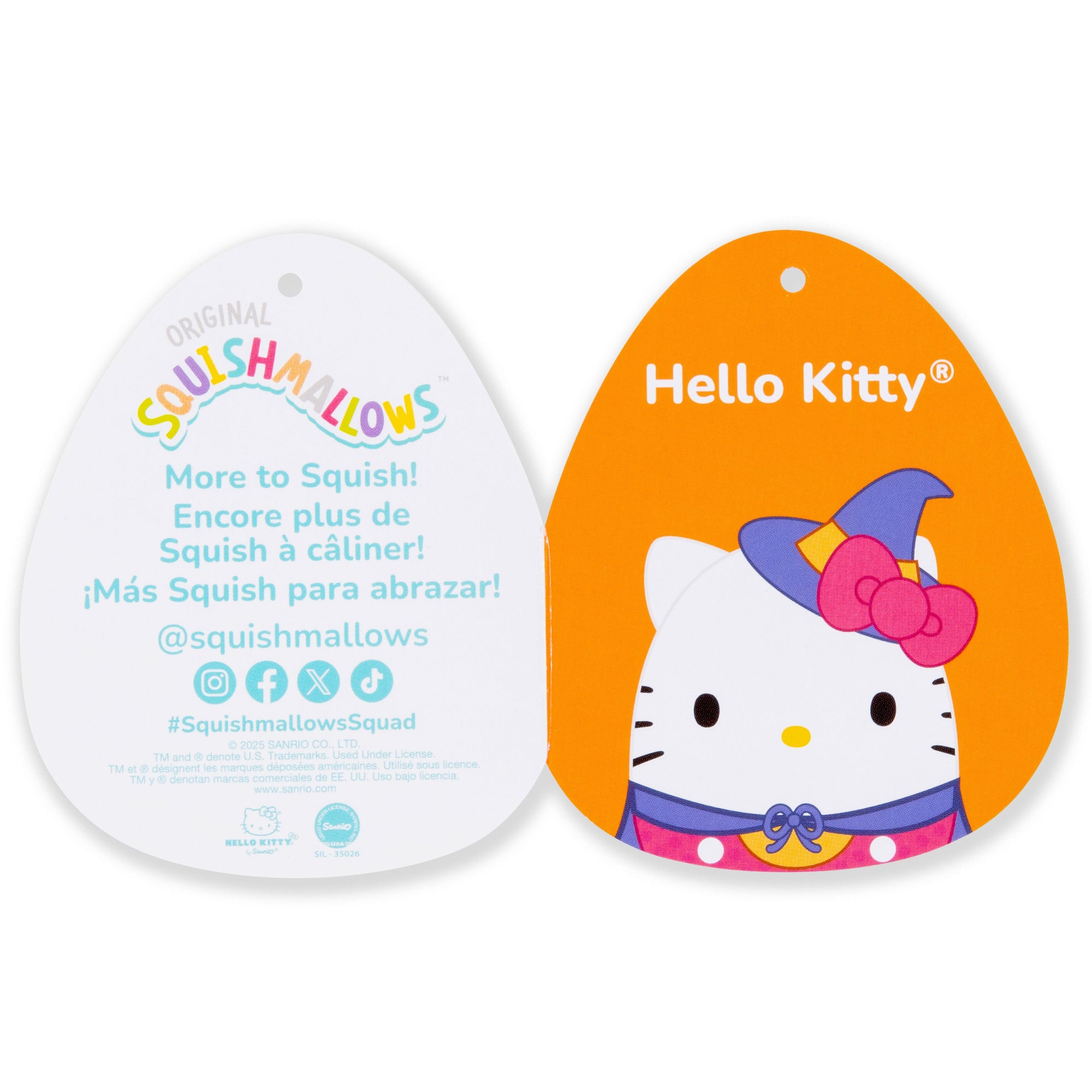 Hello Kitty and Friends 12-Inch Hello Kitty Halloween Squishmallows