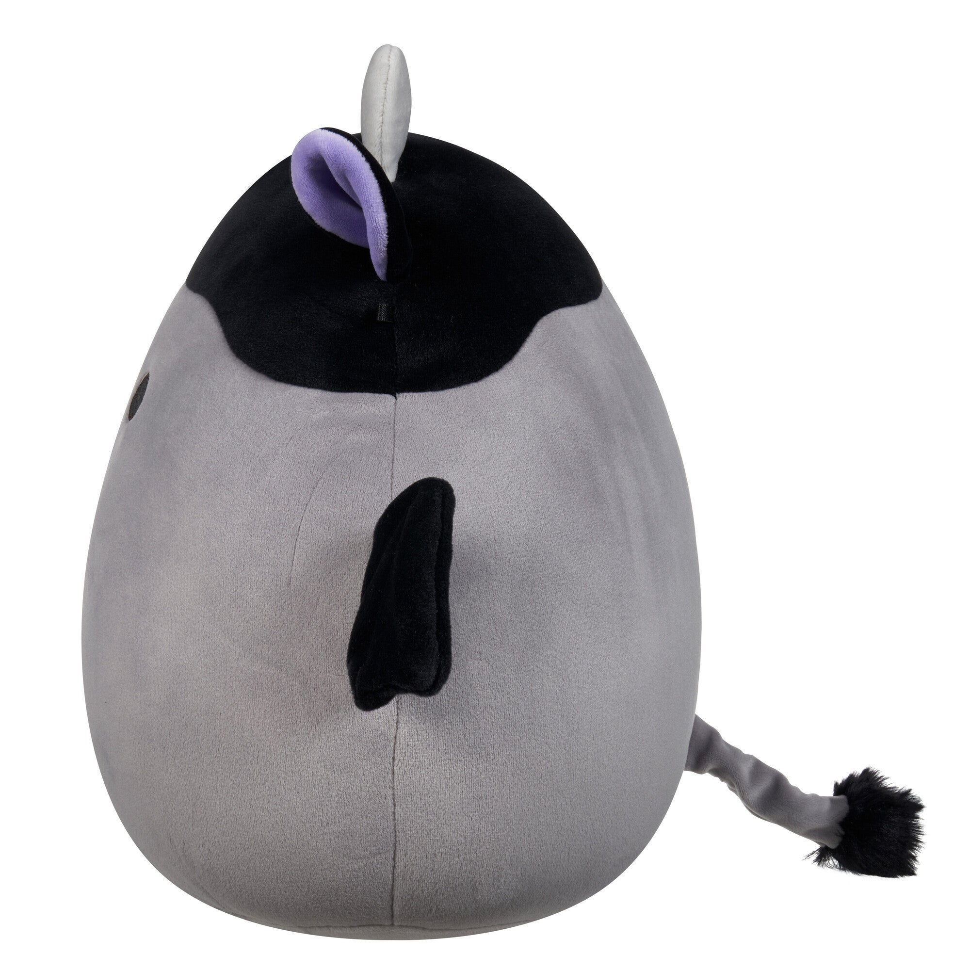 12-Inch Bridgette the Grey and Black Cow Bat