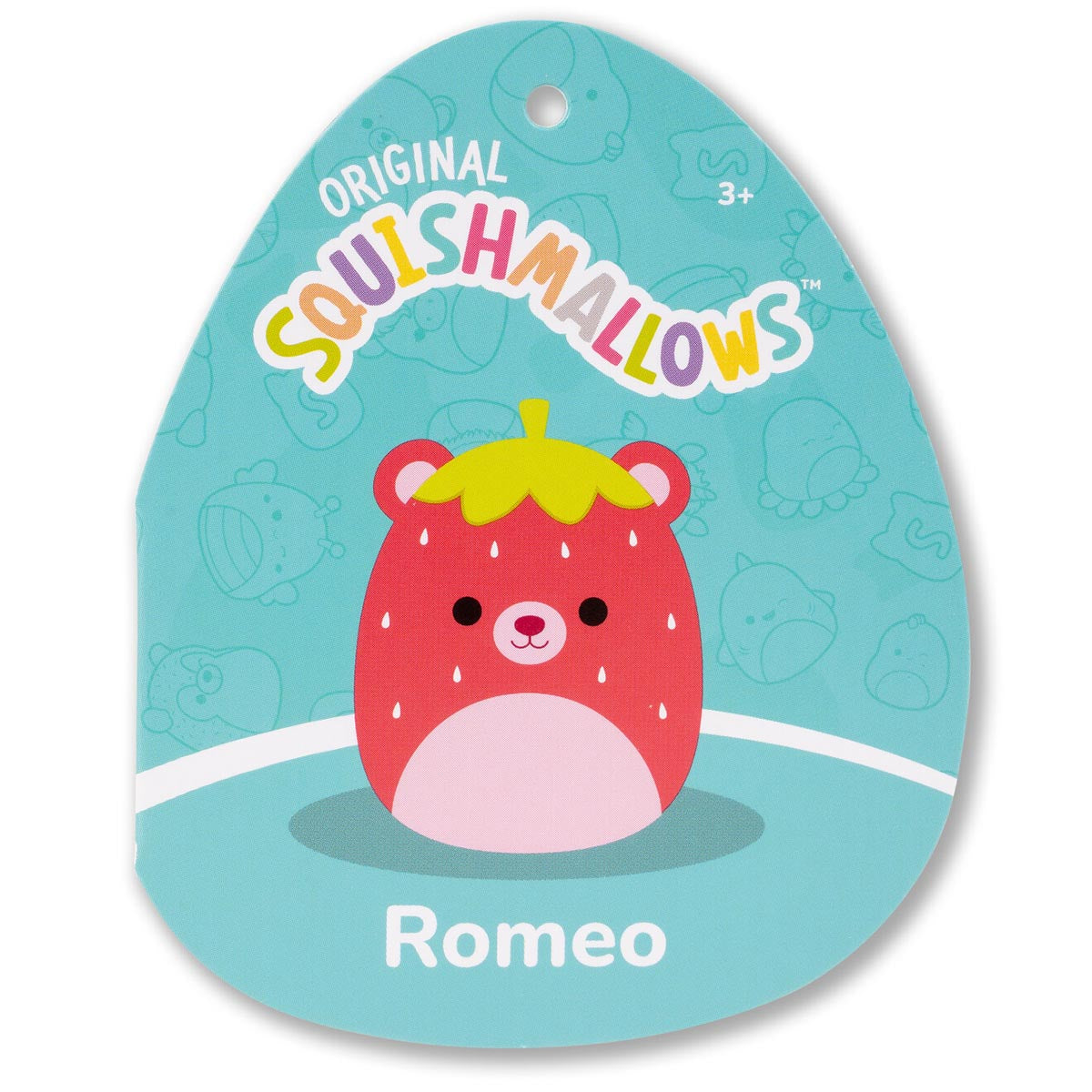 8-Inch Romeo the Red Strawberry Bear