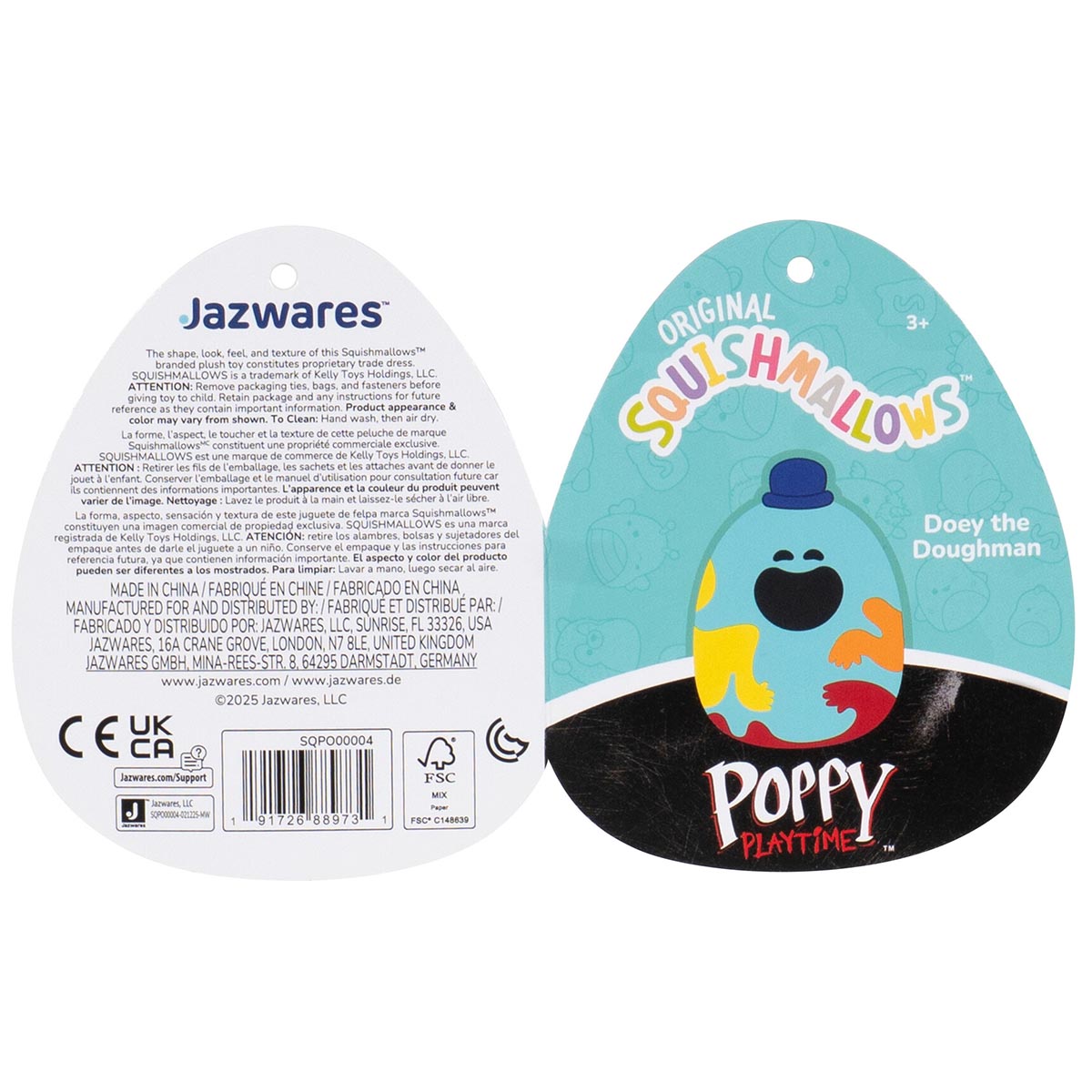 8-Inch Poppy Playtime Doey Plush