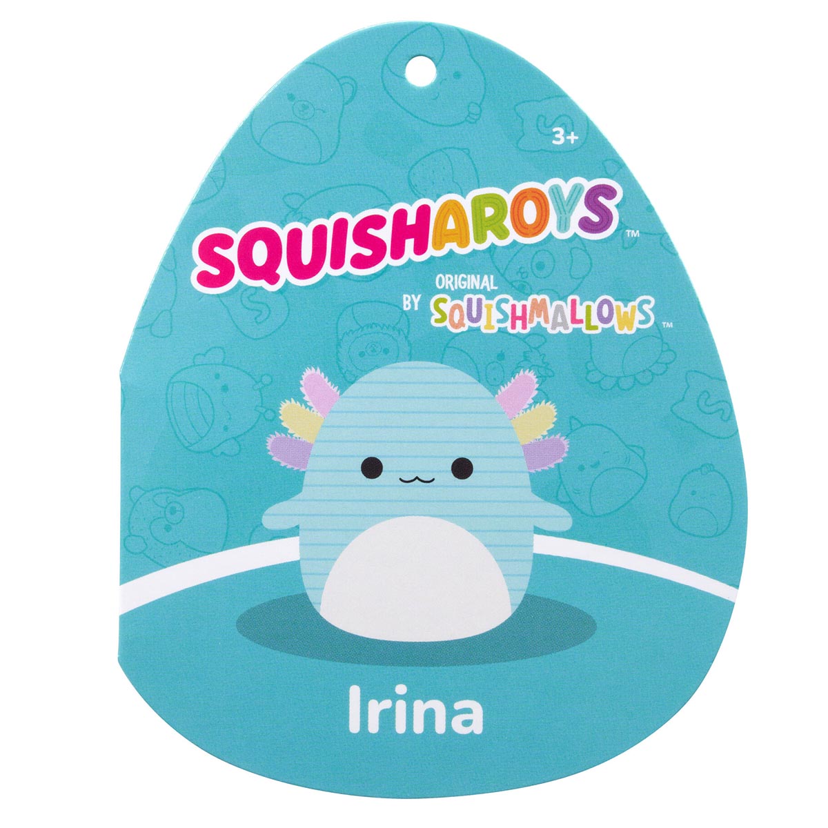 8-Inch Irina the Teal Corduroy Axolotl