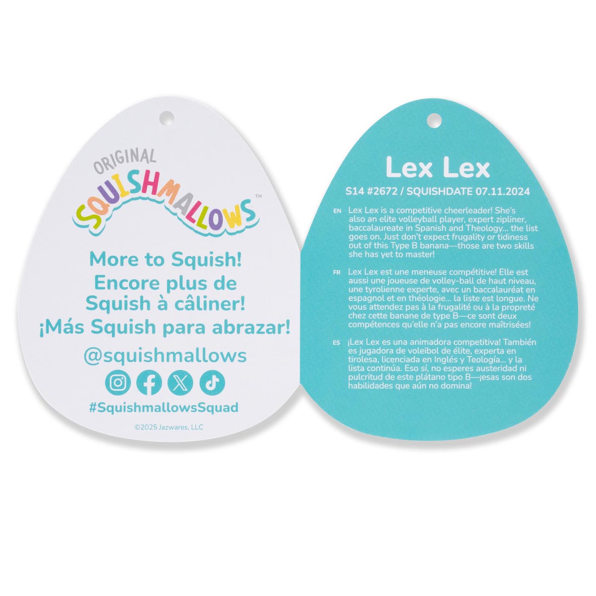 14-Inch Lex Lex the Pastel Pink Banana