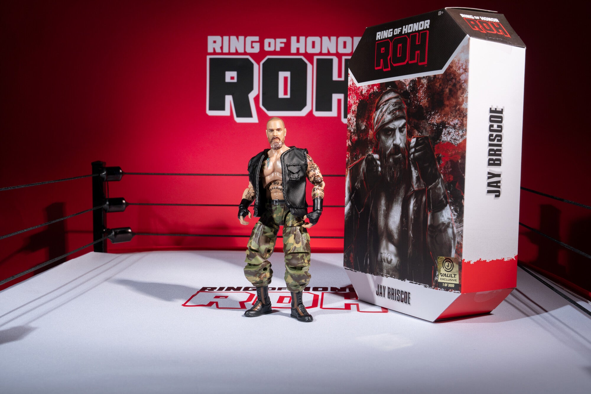 Ring of Honor 6-Inch Jay Briscoe Figure
