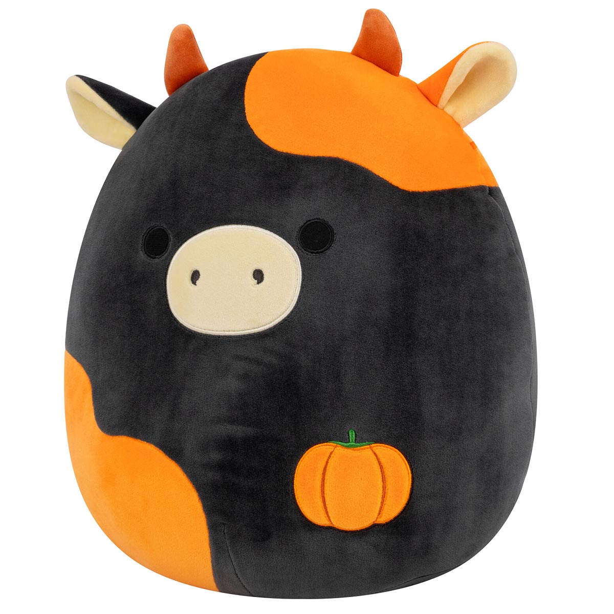 14-Inch Jefferson the Black and Orange Cow