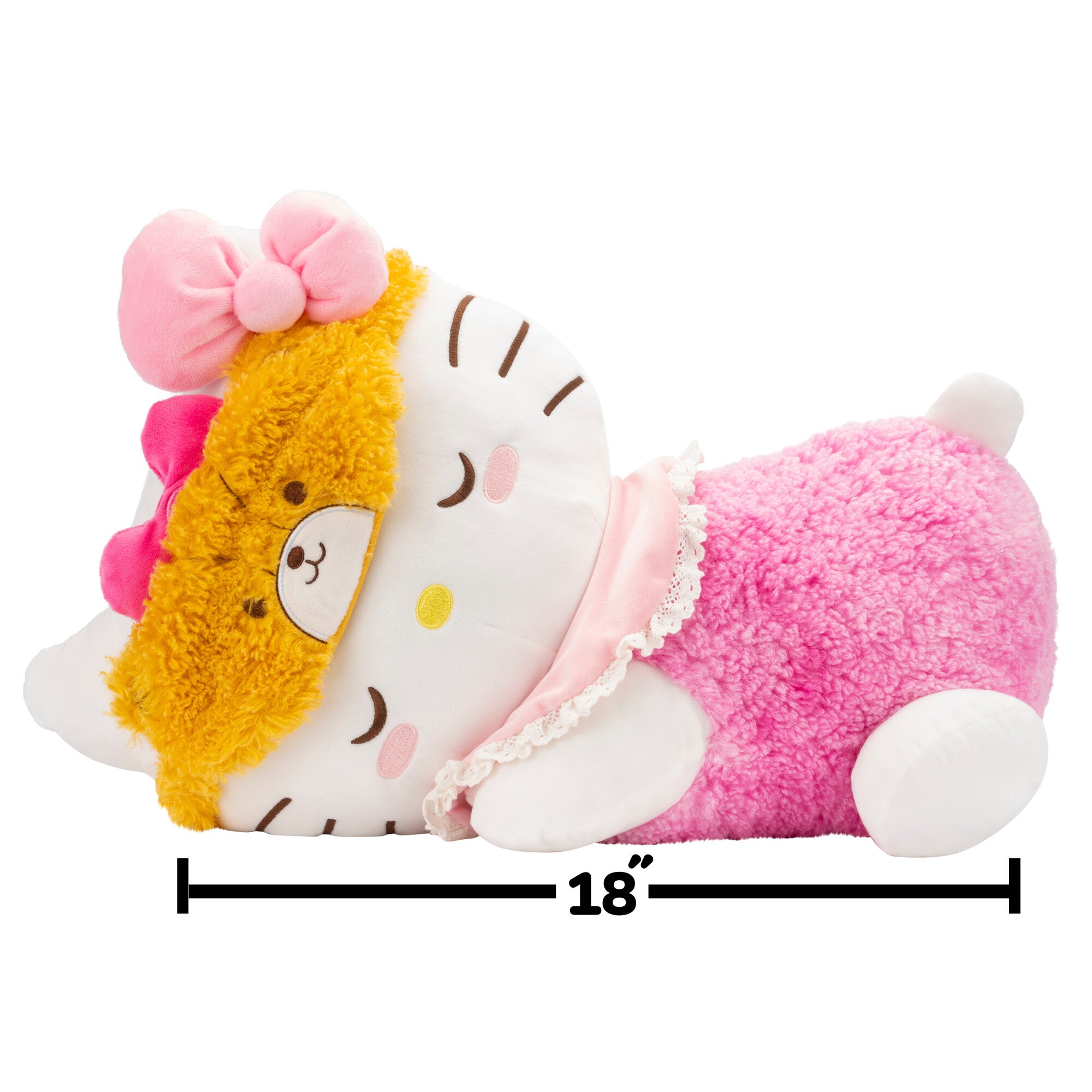 Hello Kitty and Friends 18-Inch Sleeping Plush - Hello Kitty