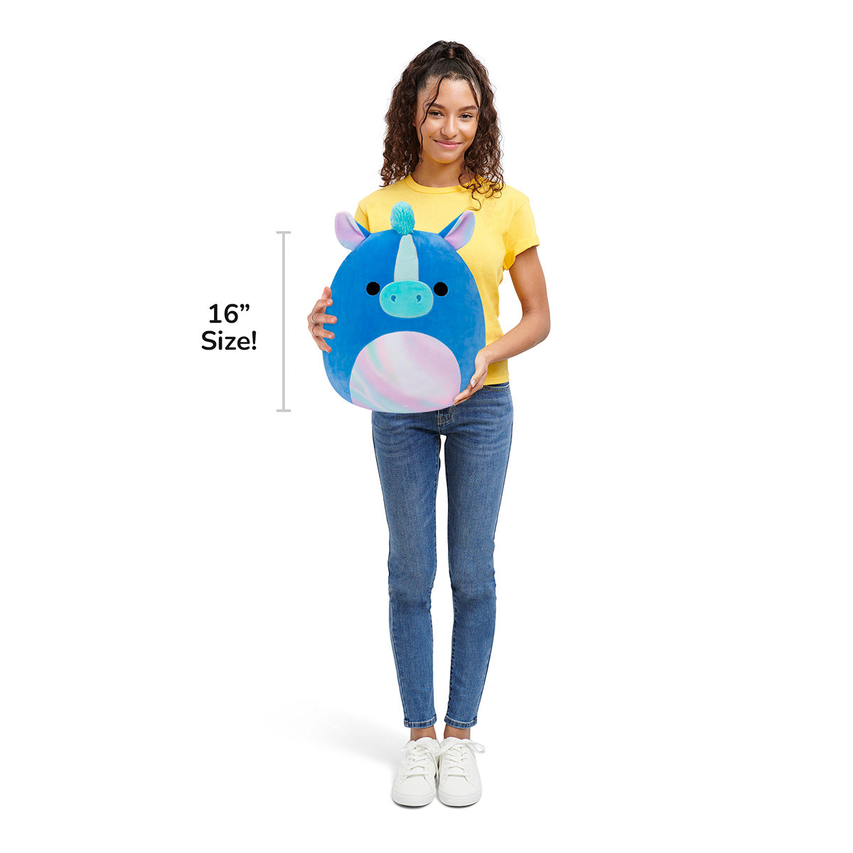 16-Inch Mythical Creature Romano the Blue Hippocampus