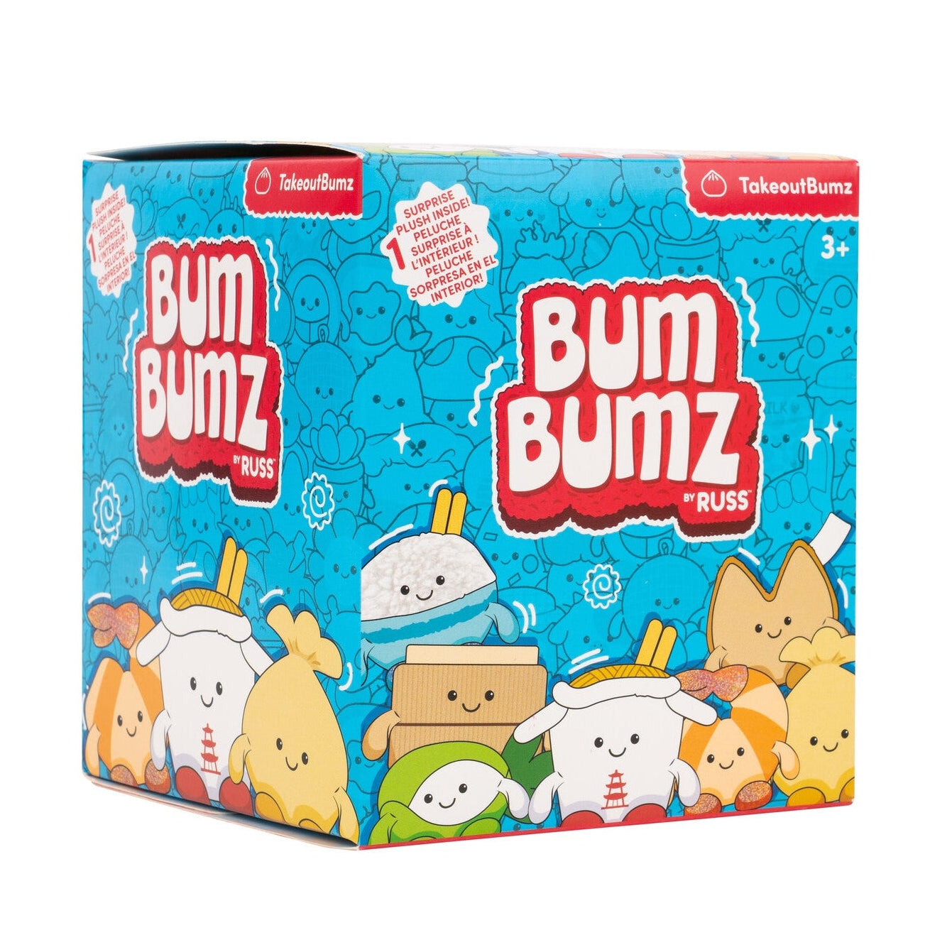 BumBumz 4.5-Inch TakeoutBumz Blindbox - Includes 1 Surprise Plush