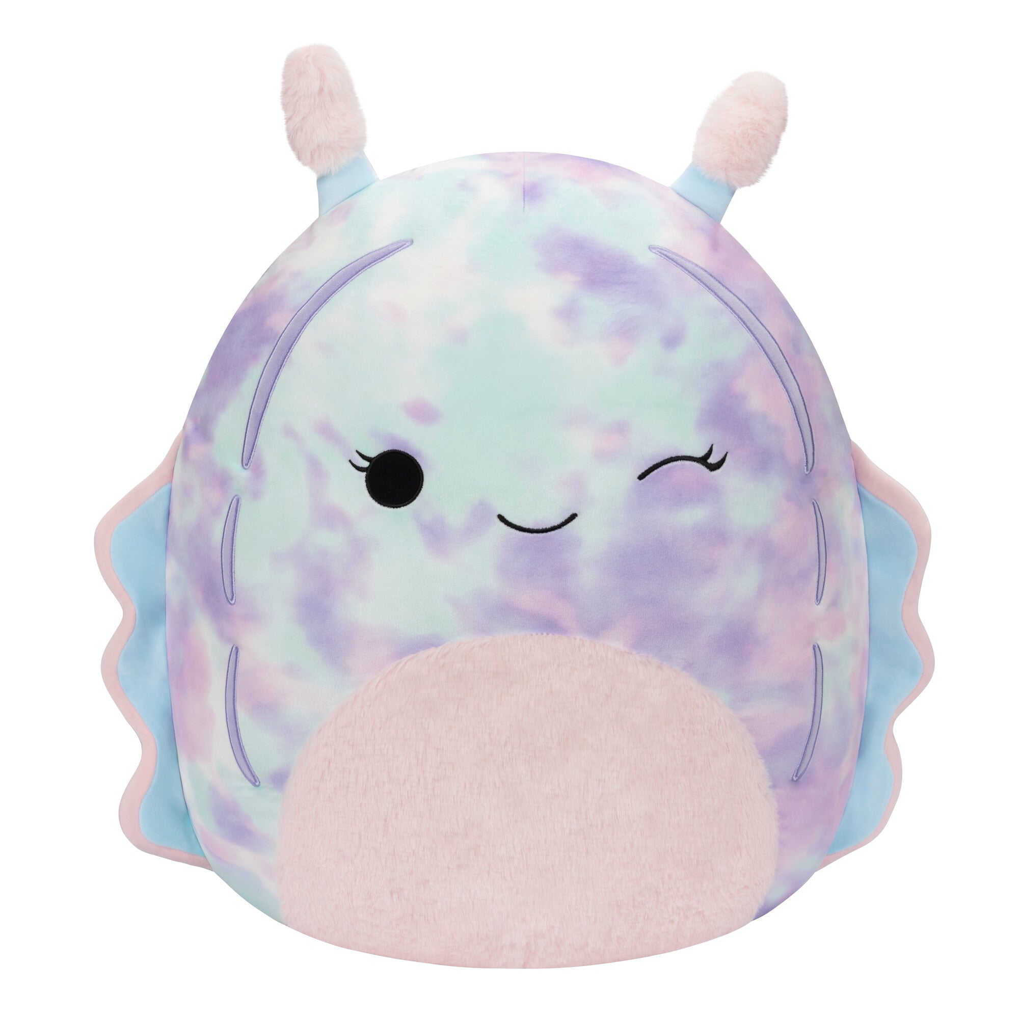 14-Inch Dottie Pink and Blue Tie-Dye Sea Slug