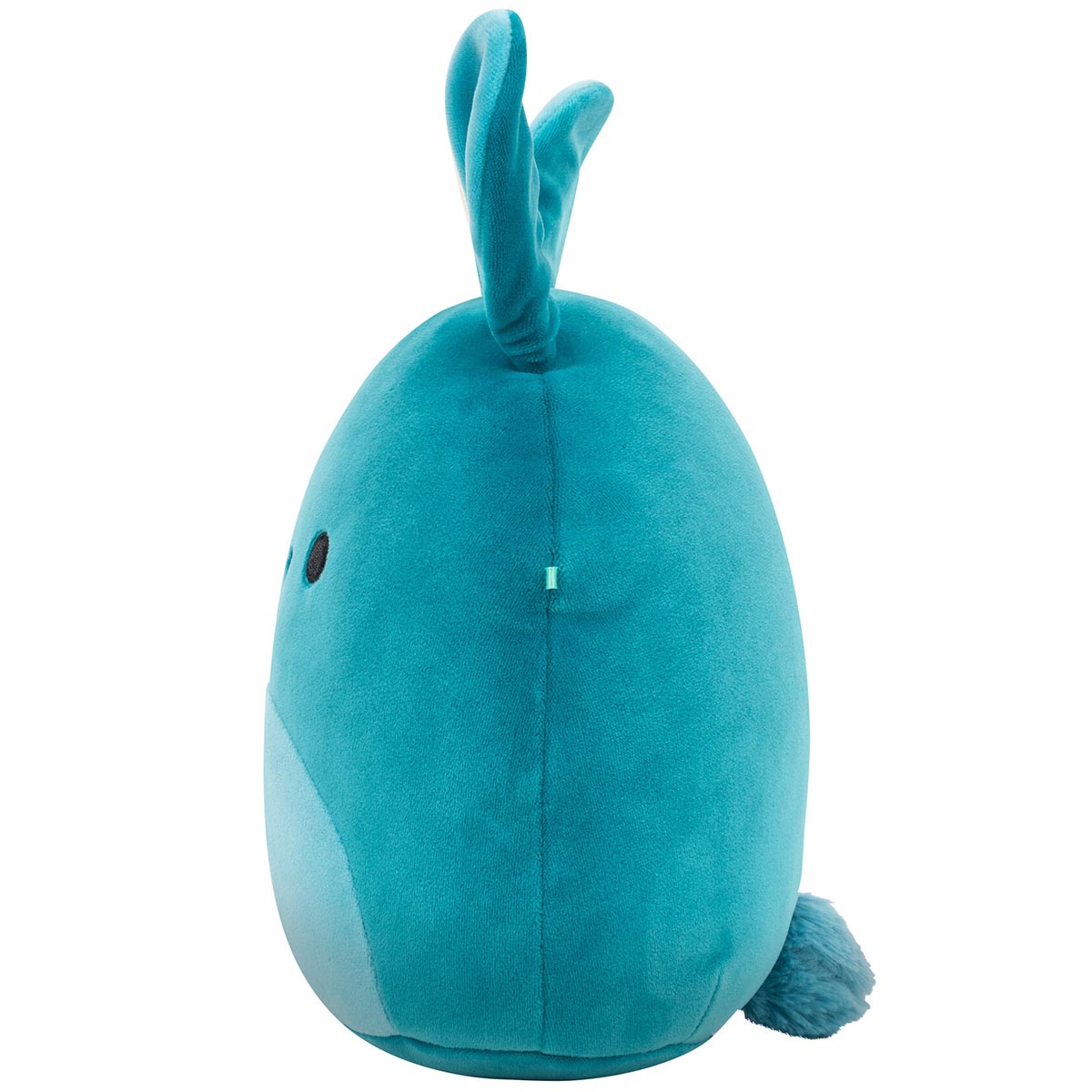 8-Inch Aspen the Sea Green Jackalope with Iridescent Horns