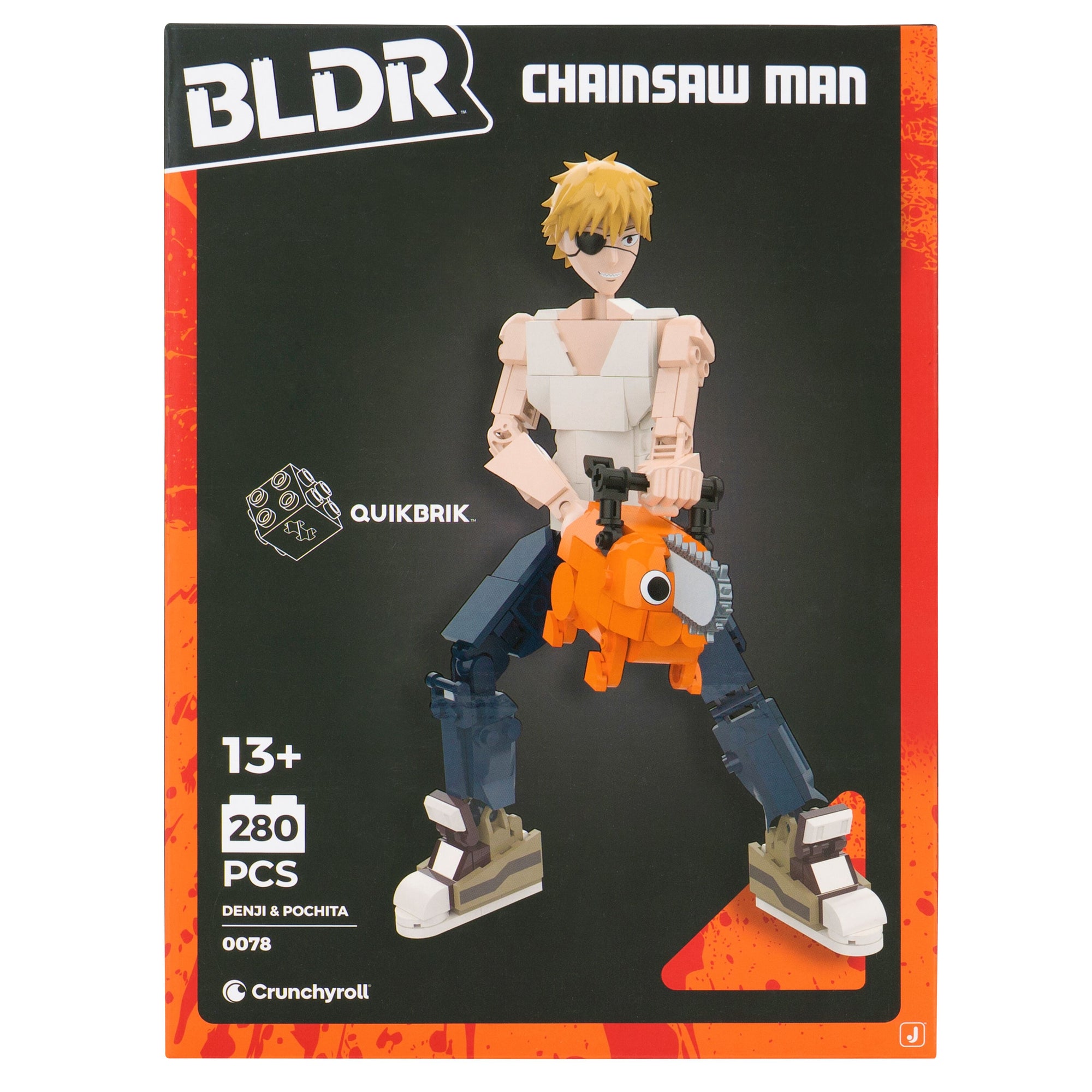 Chainsaw Man Denji and Pochita Building Set