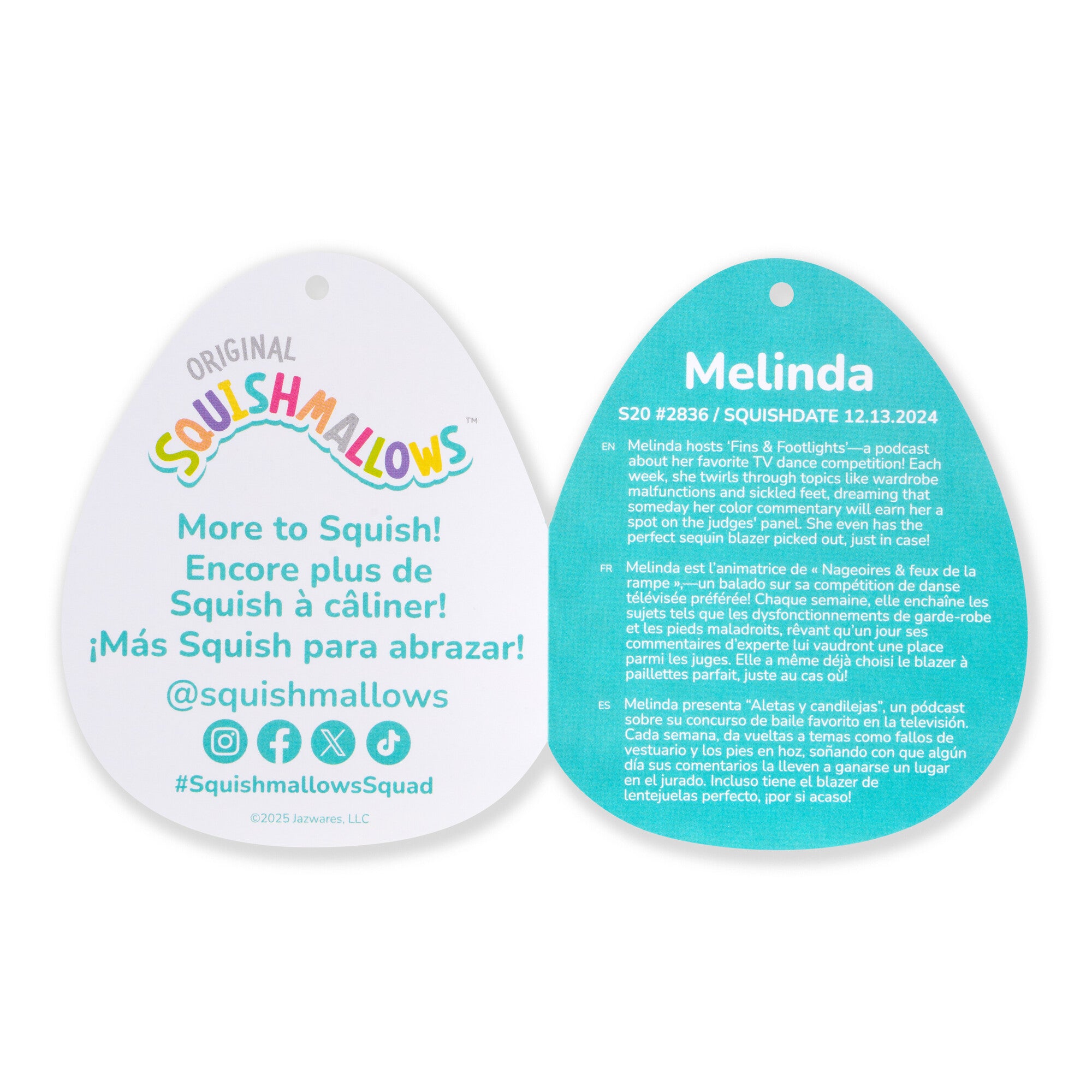 20-Inch Melinda the Blue Striped Cat Fish