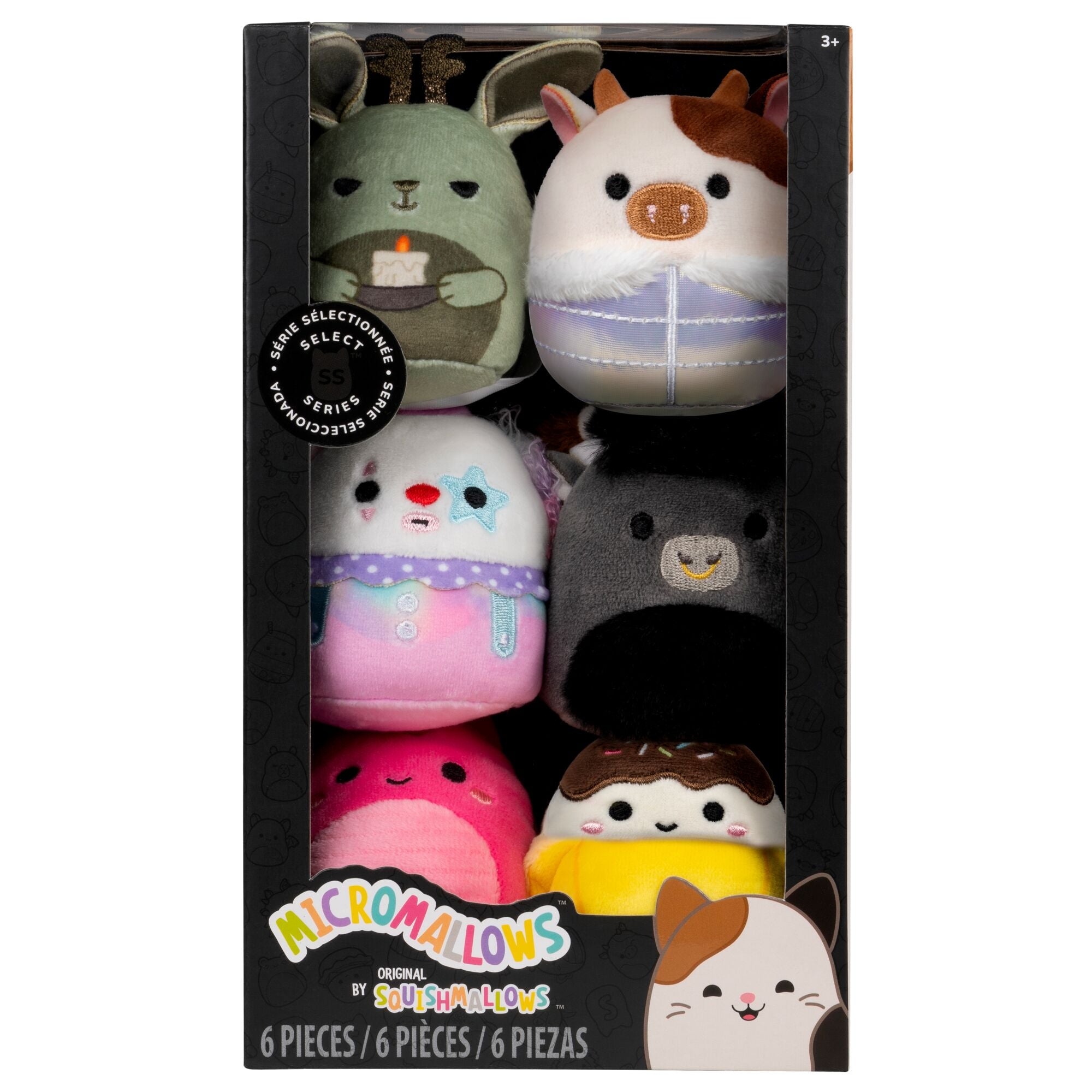 Micromallows Select Series 6-Pack - Ronnie Junie. X. Axis. Ennis. Martha. Lake