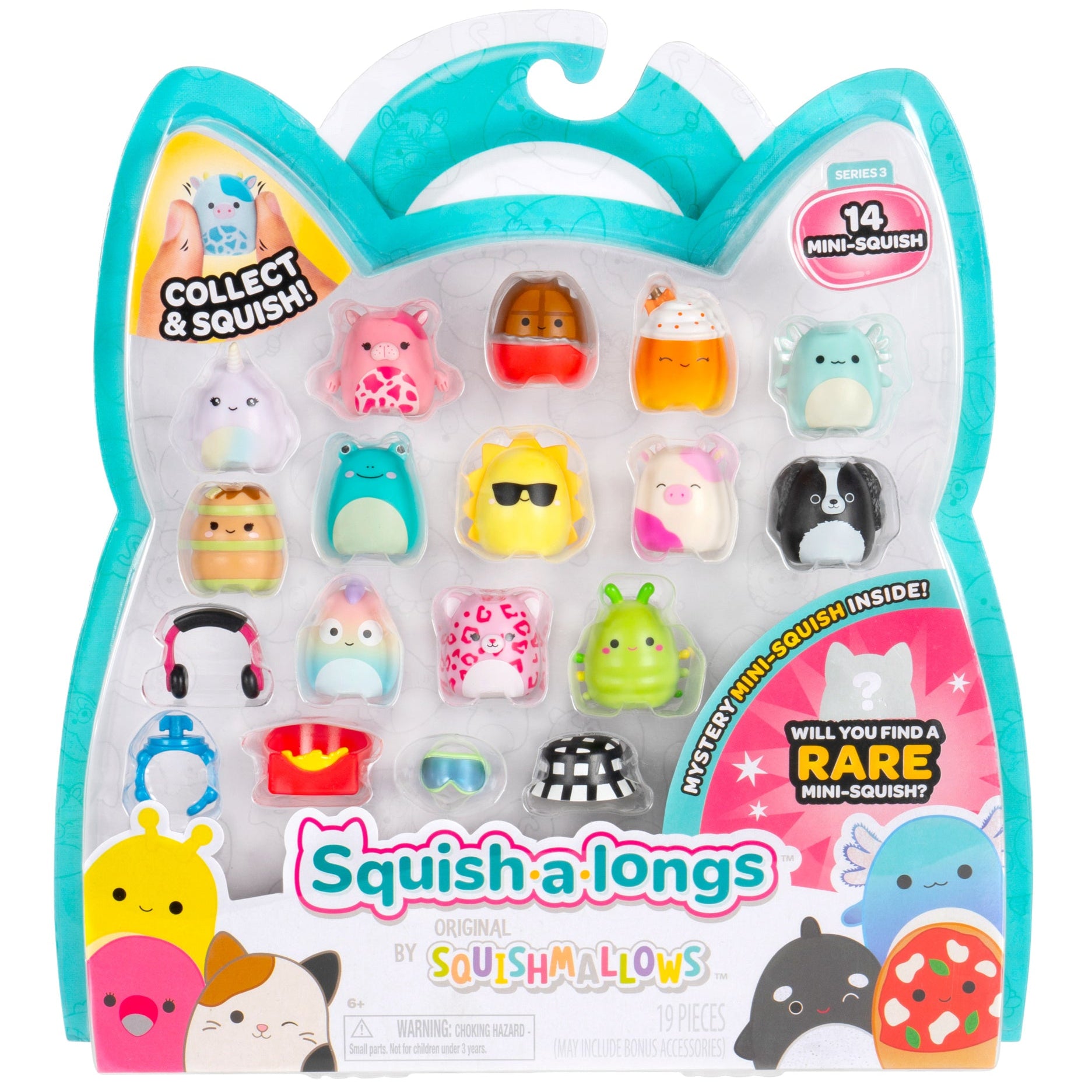 Squish-a-longs Mini-Squish 14-Pack Style 1