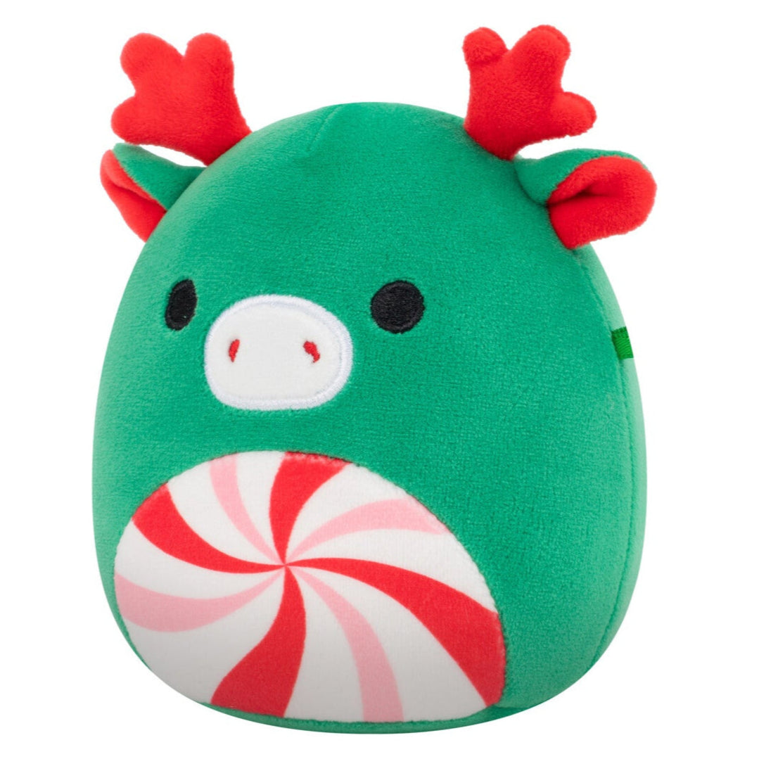 5-Inch Zumir the Green Moose with Peppermint Swirl Belly