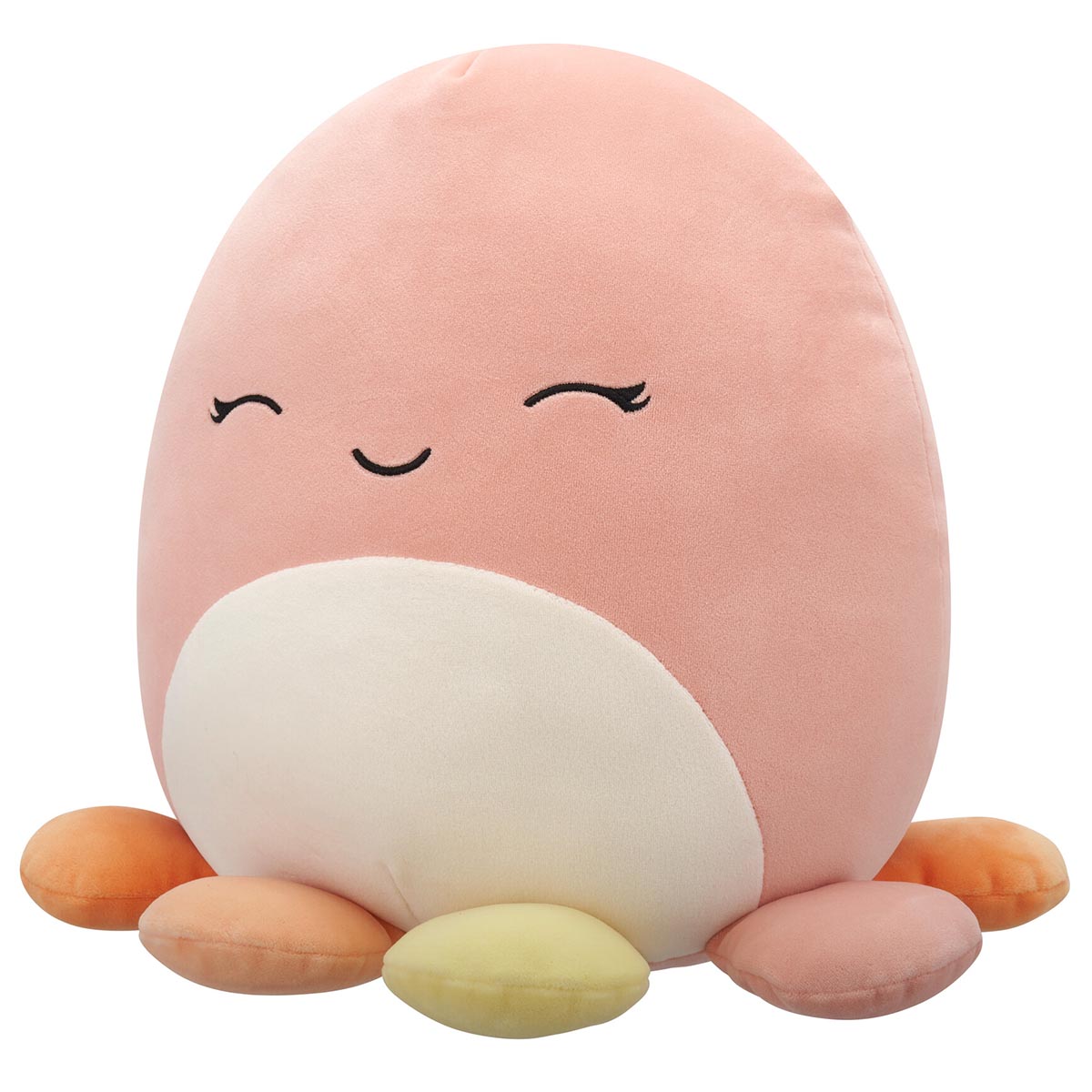 12-Inch Melina the Happy Peach Octopus