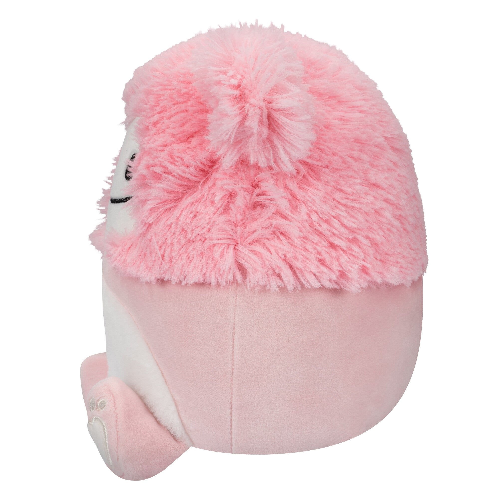 8-Inch Brina the Pink Bigfoot with Fuzzy Belly