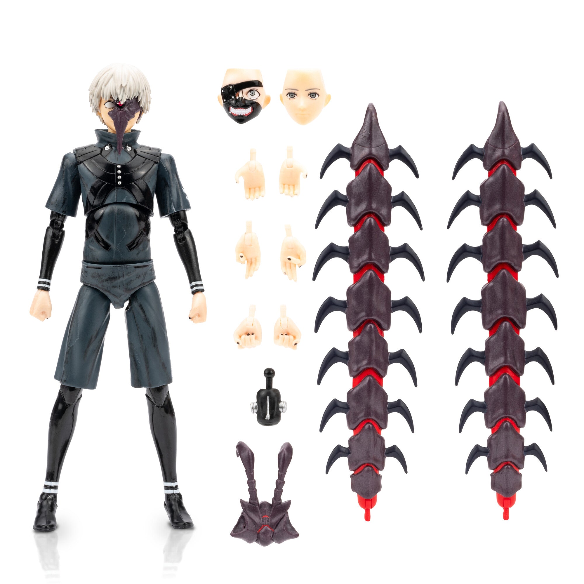 Total Anime Ken Kaneki (Half-Kakuja Version)
