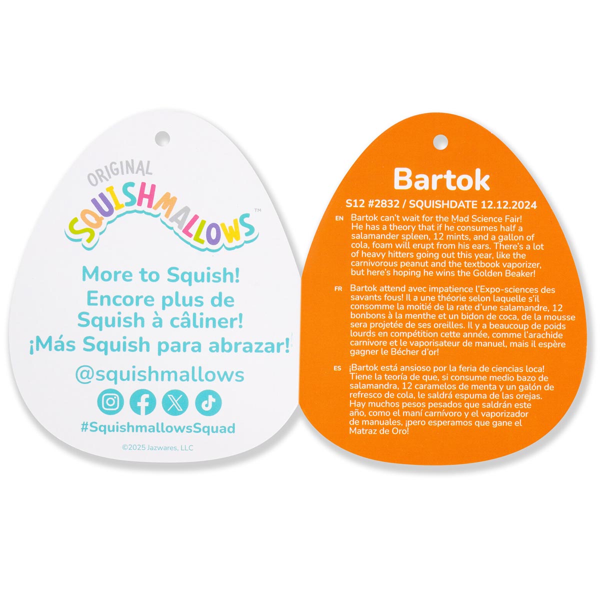 12-Inch Bartok the Green Monster Latte