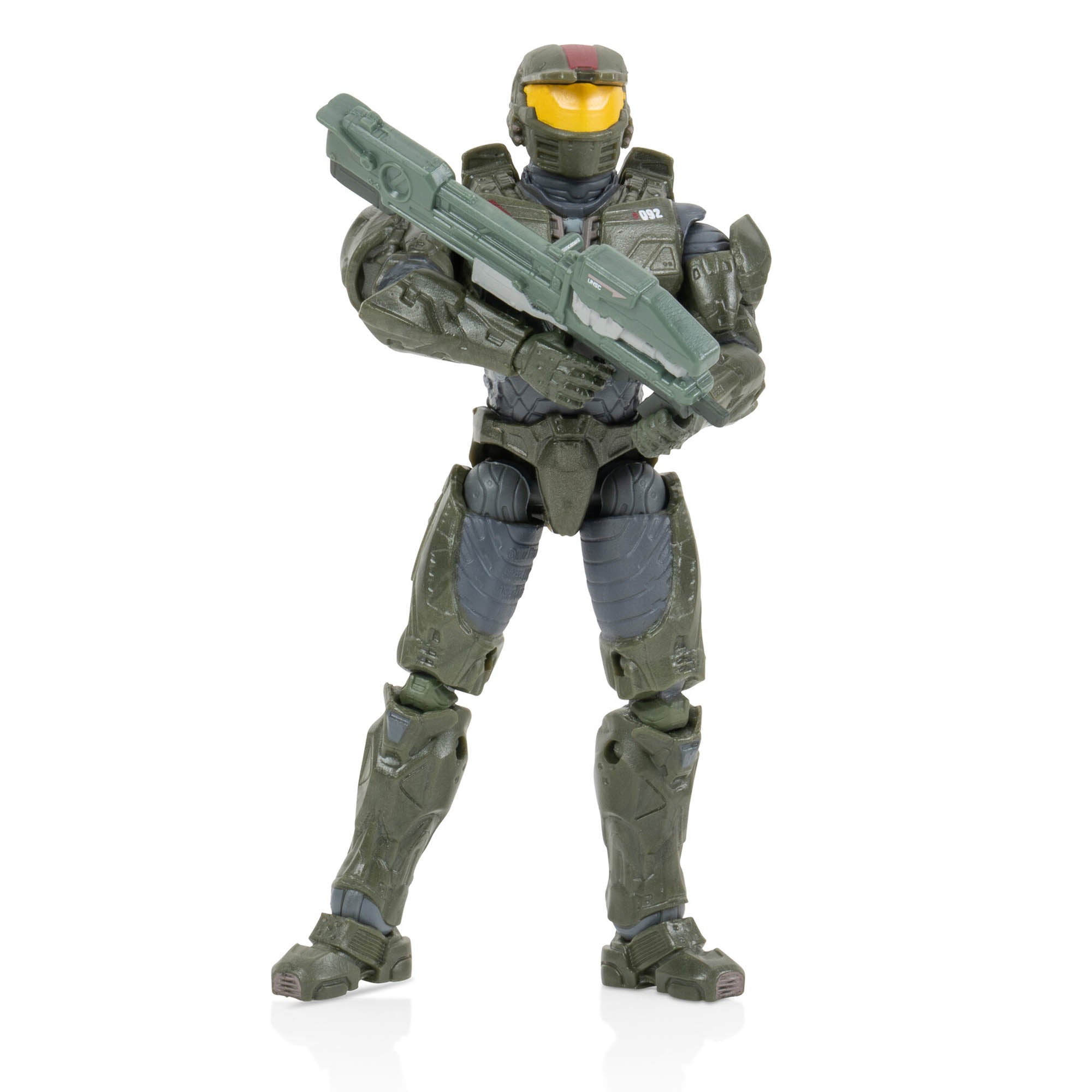 Halo Jerome-092 (Halo Wars 2) - Deluxe 4-Inch Articulated Figure with Spartan Laser