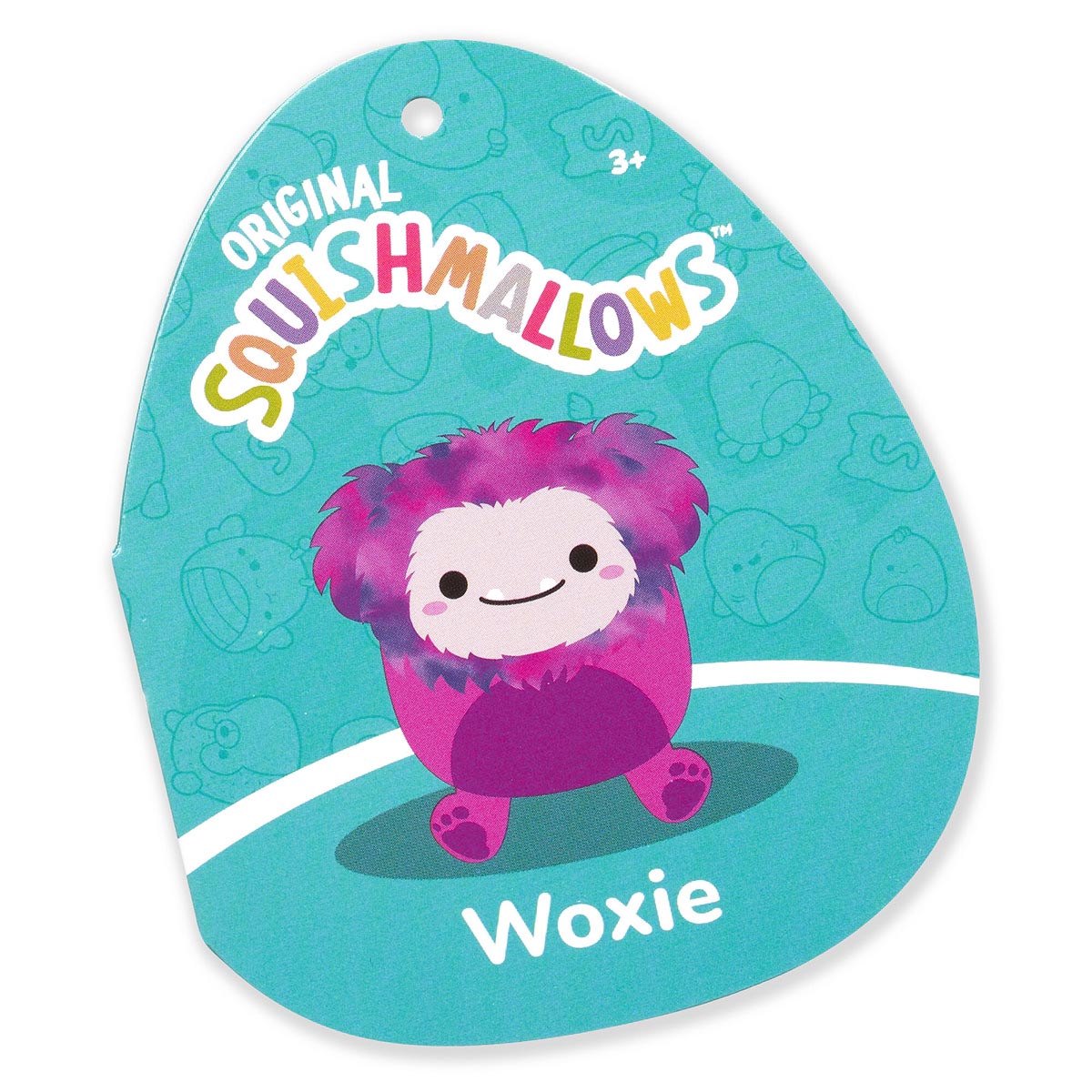 14-Inch Woxie the Magenta Bigfoot