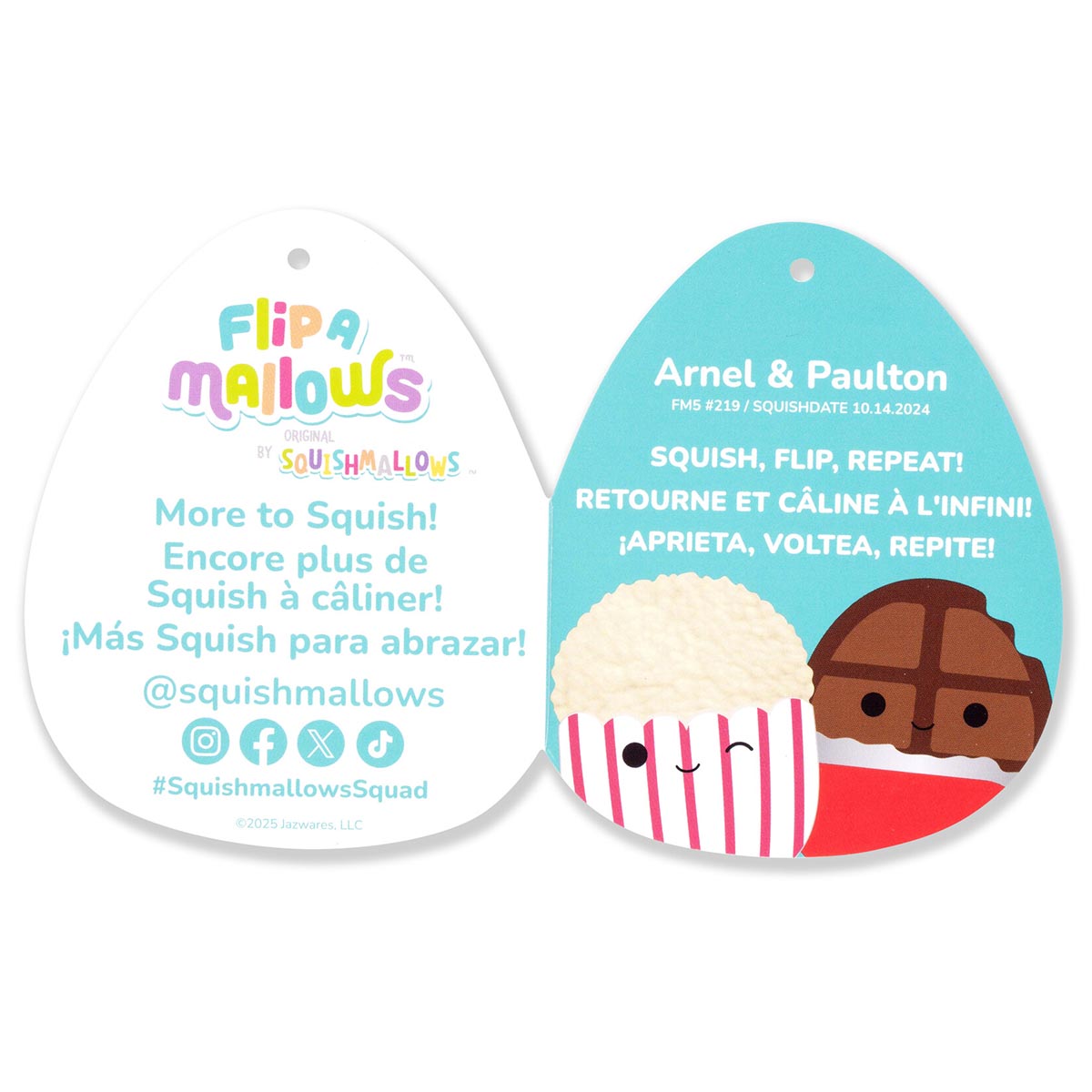 5-Inch Arnel Popcorn Bucket and Paulton Chocolate Bar