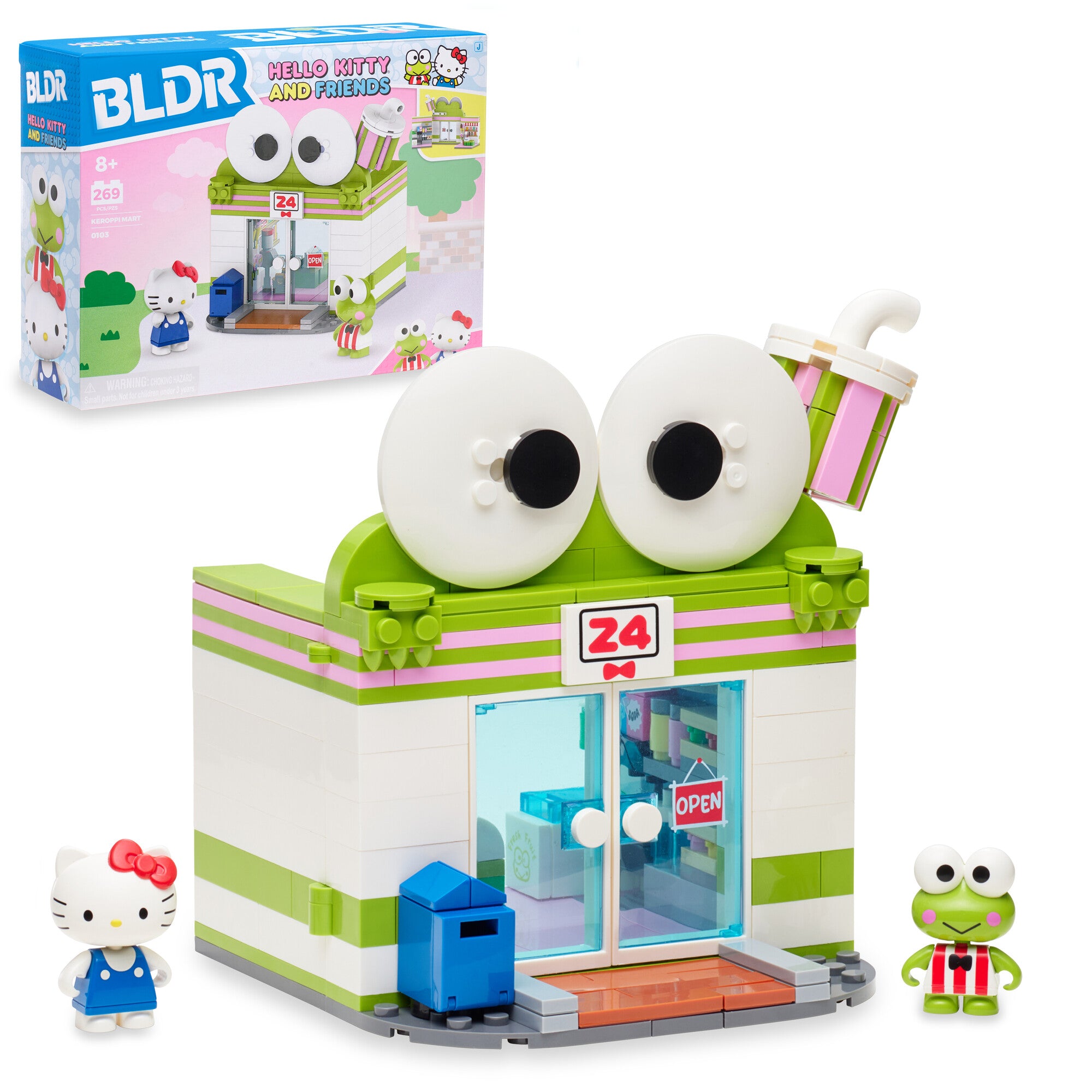 Hello Kitty and Friends Keroppi Mart Building Set