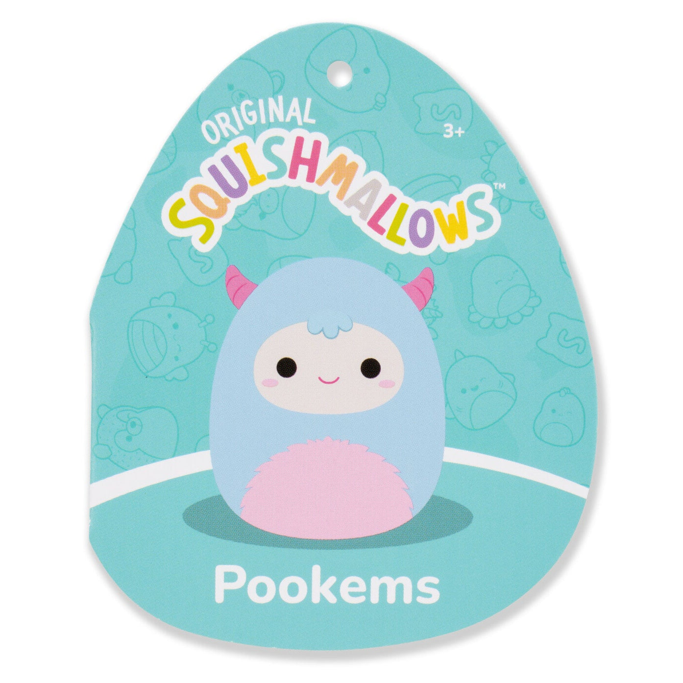 3.5-Inch Pookems the Blue Yeti Clip