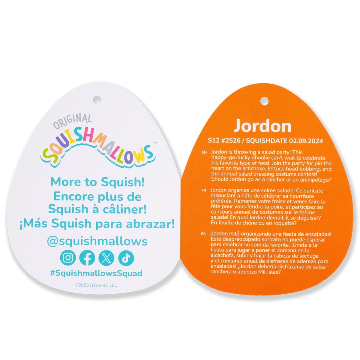 12-Inch Jordon the Purple Ghost Holding Jack O'Lantern