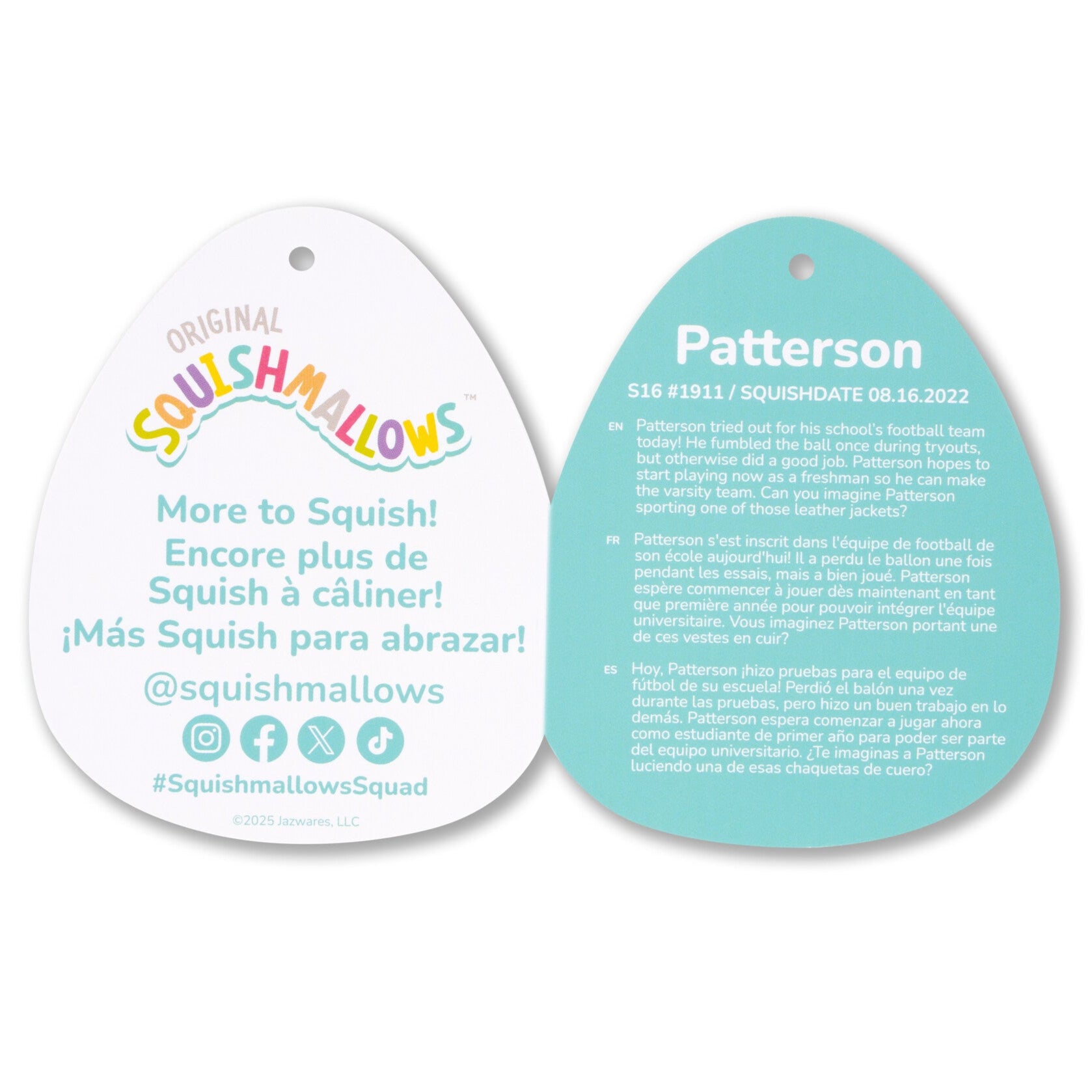 16-Inch Patterson the Moose with Orange Scarf