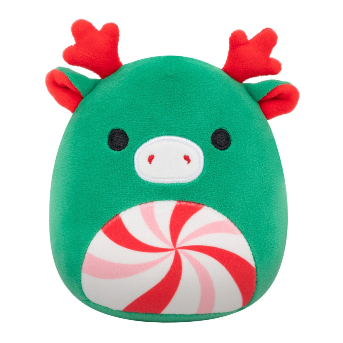 5-Inch Zumir the Green Moose with Peppermint Swirl Belly