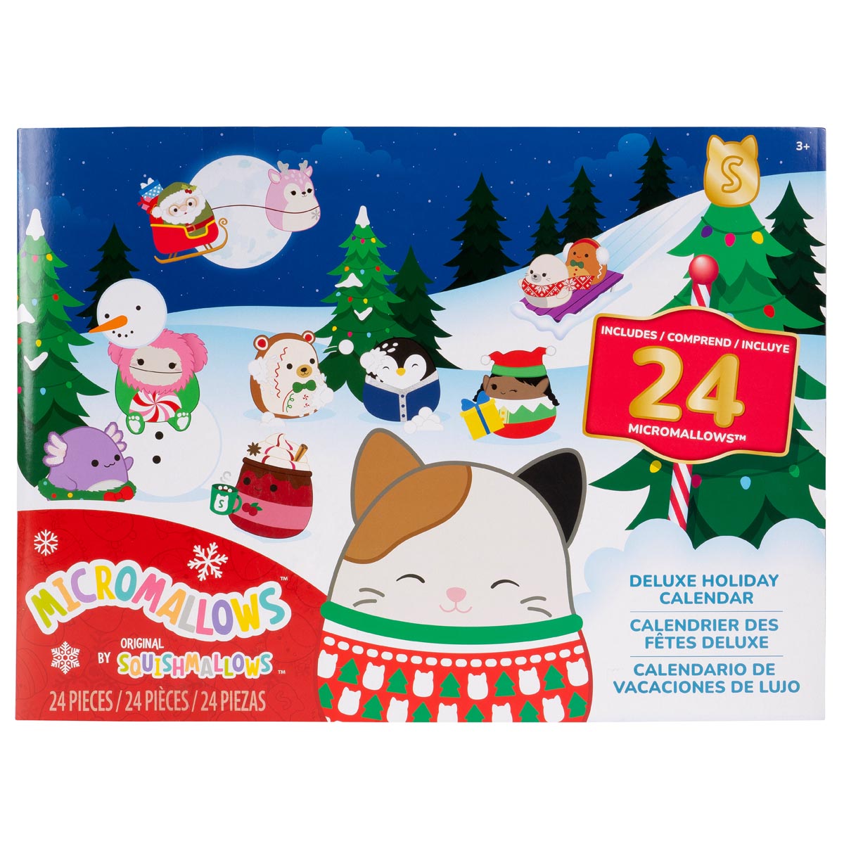 Micromallows 24-Day Holiday Plush Advent Calendar