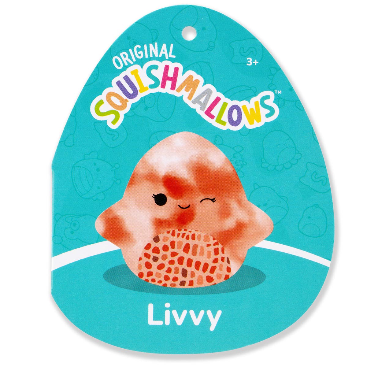 8-Inch Livvy the Orange Marble Starfish