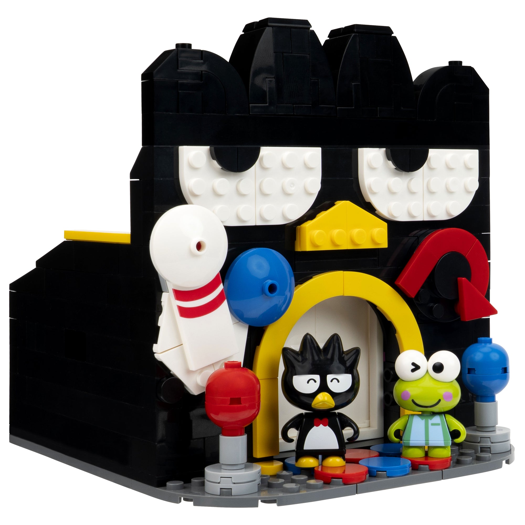 Hello Kitty and Friends Badtz-maru’s Bowling Alley Building Set