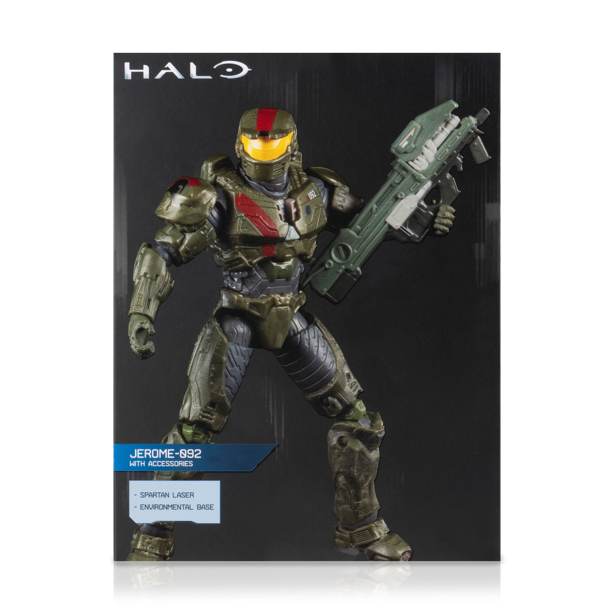 Halo Jerome-092 (Halo Wars 2) - Deluxe 4-Inch Articulated Figure with Spartan Laser