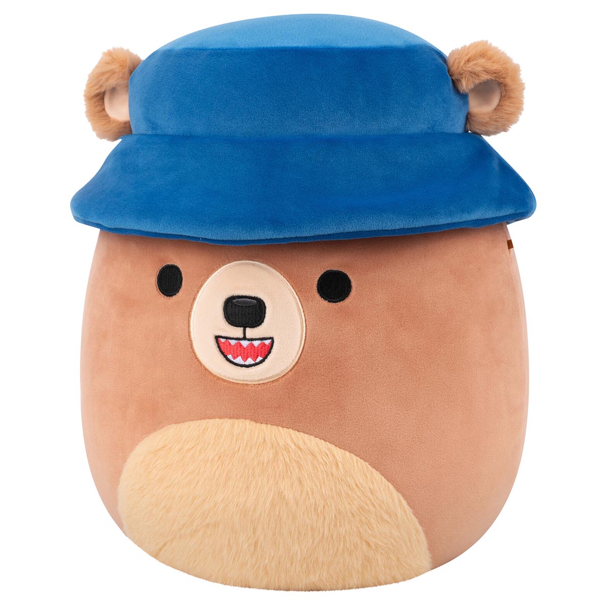 12-Inch Stokely the Brown Kodiak Bear with Bucket Hat