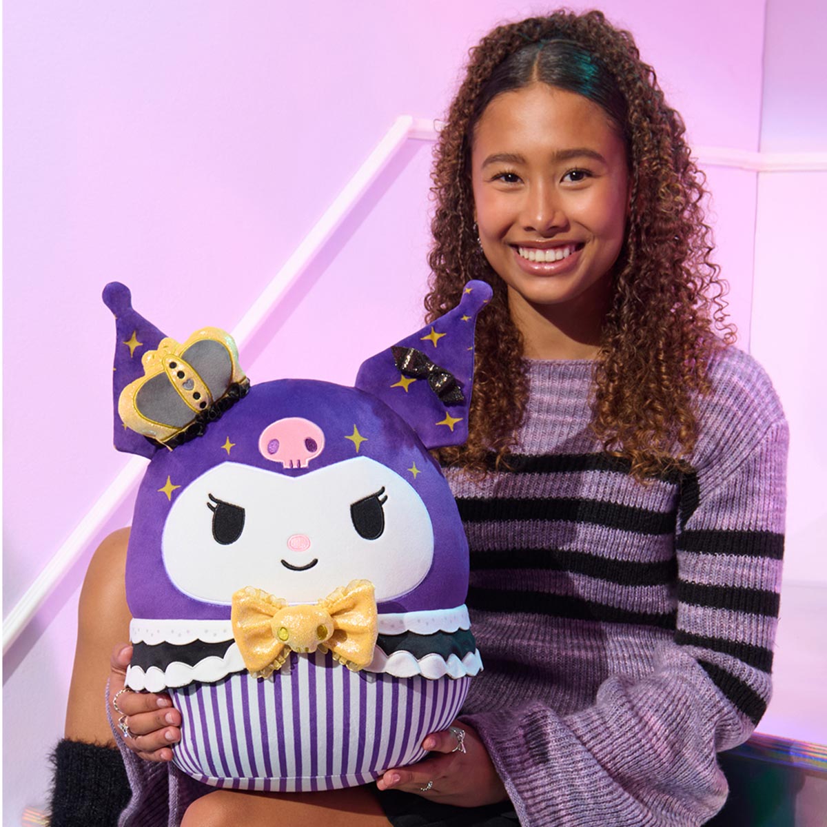 Hello Kitty and Friends 12-Inch Kuromi 20th Anniversary Kuromi Squishmallows
