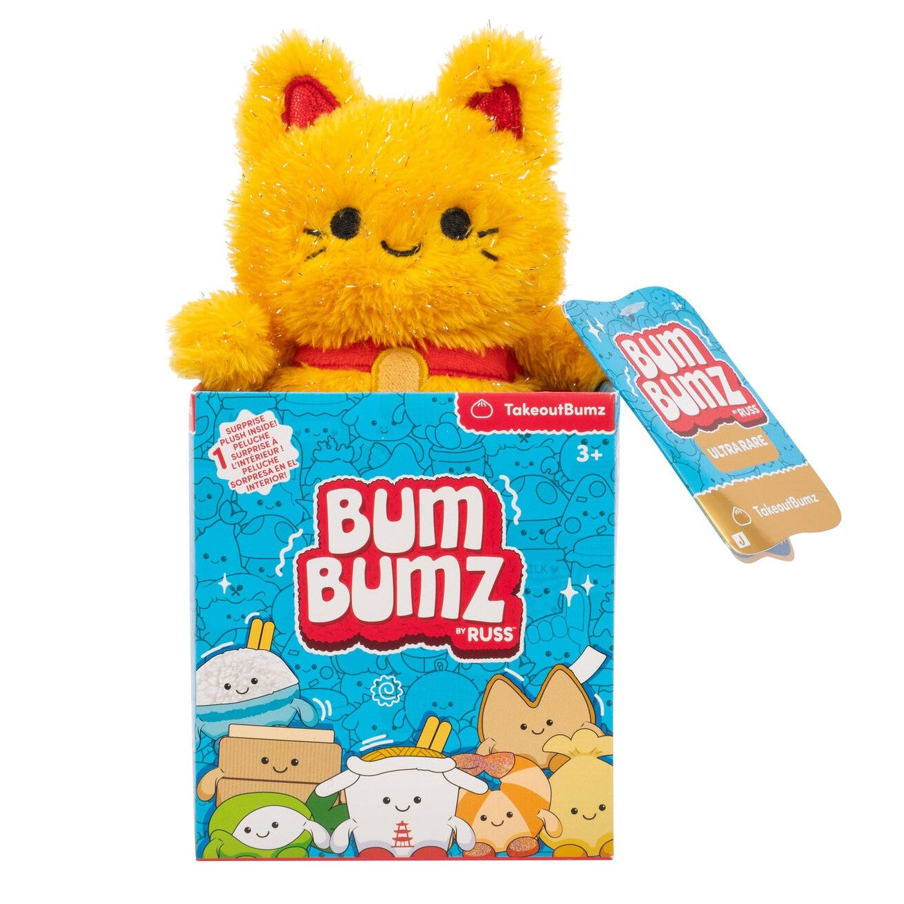 BumBumz 4.5-Inch TakeoutBumz Blindbox - Includes 1 Surprise Plush
