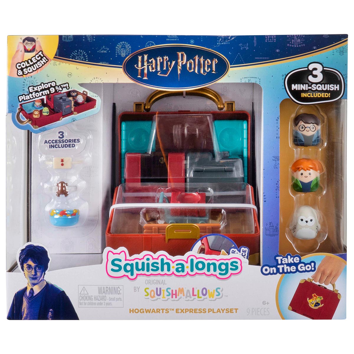 Squish-a-longs “Harry Potter” Hogwarts Express Playset
