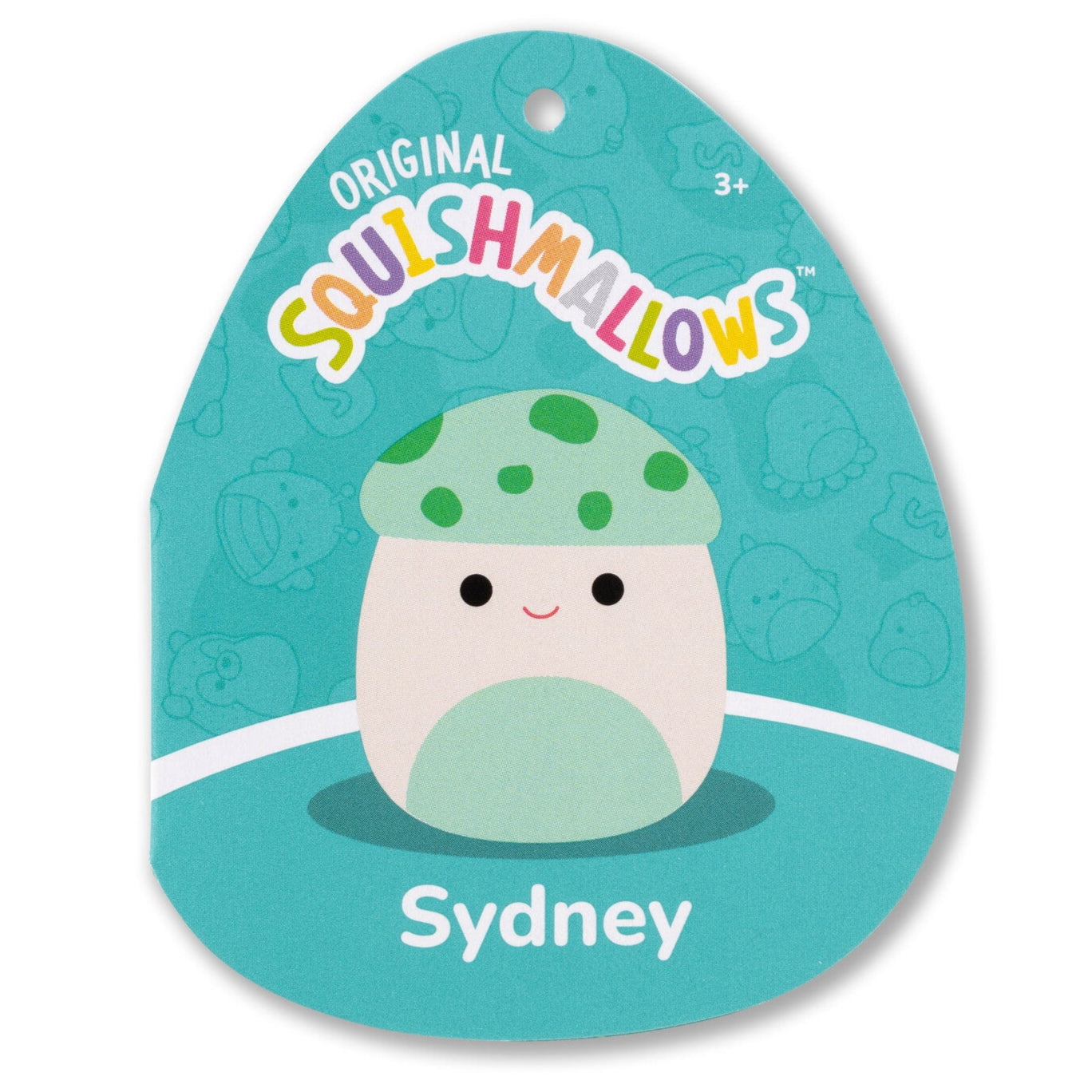 24-Inch Sydney the Teal Spotted Mushroom