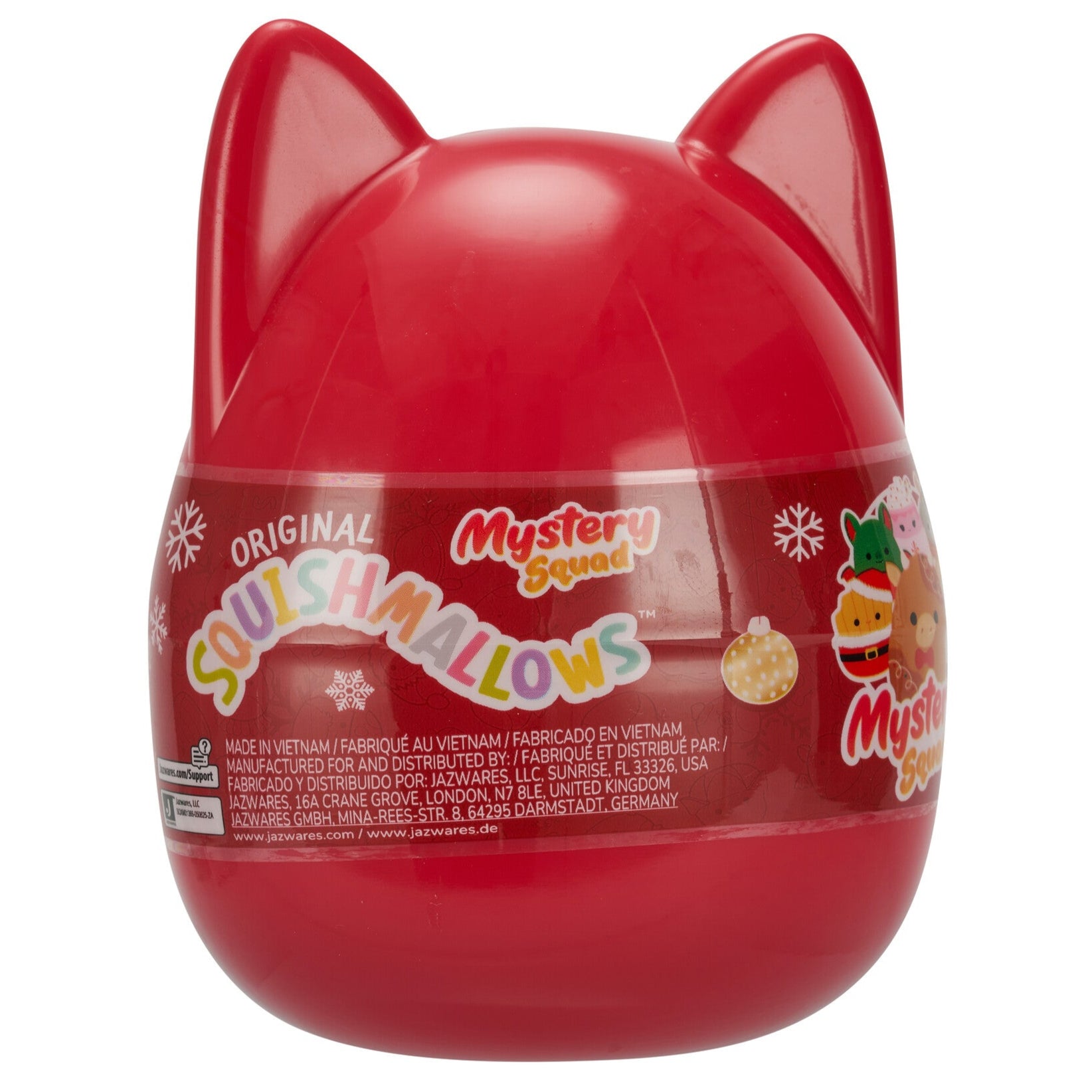 4-Inch Squishmallows Holiday Mystery Capsule - Includes 1 Capsule