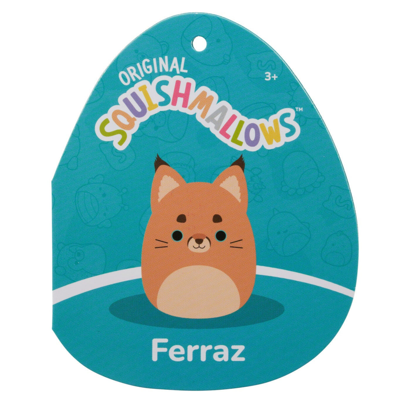 12-Inch Ferraz the Orange Caracal Cat